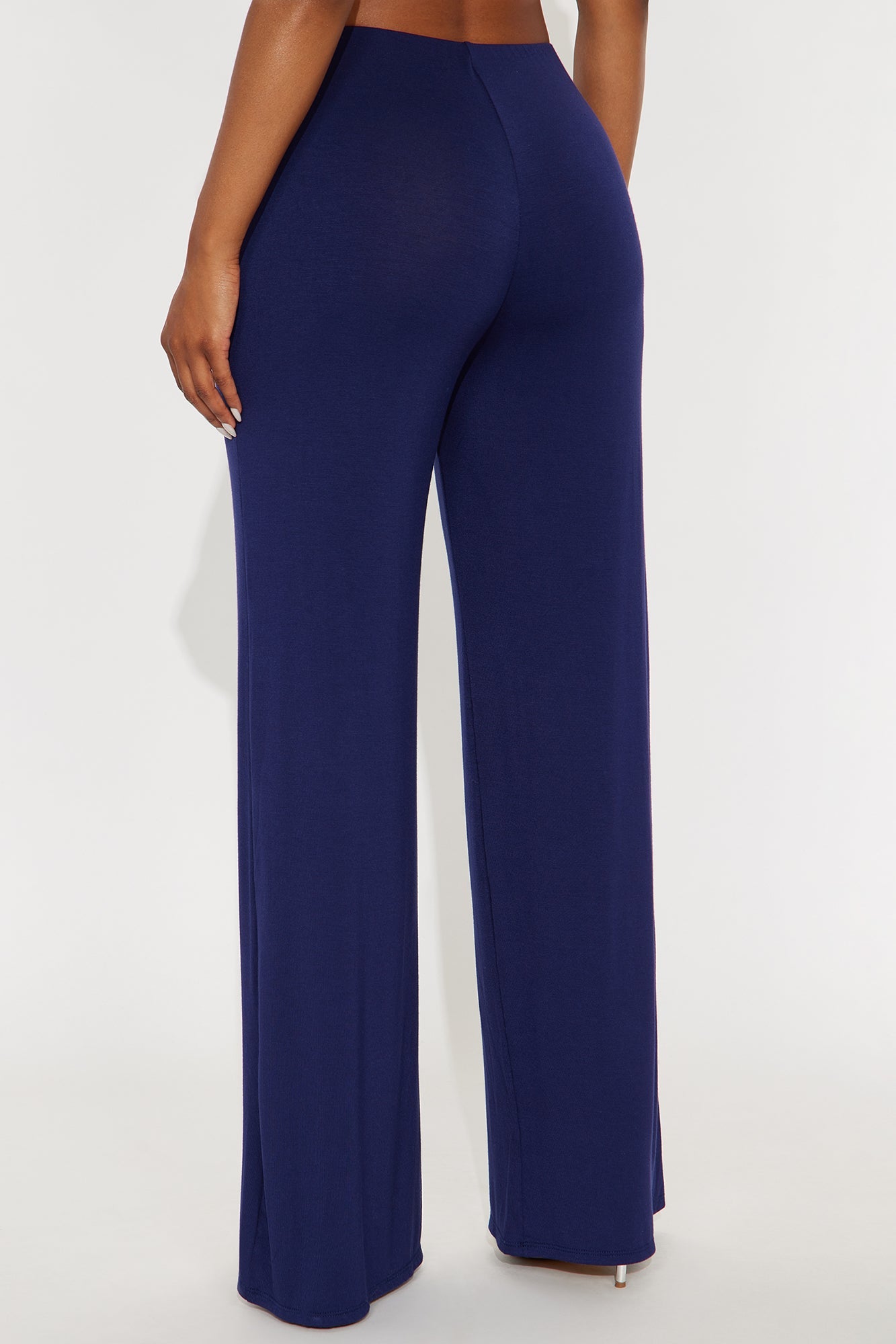 Samaria Easy Jersey Wide Leg Pant 32 - Navy