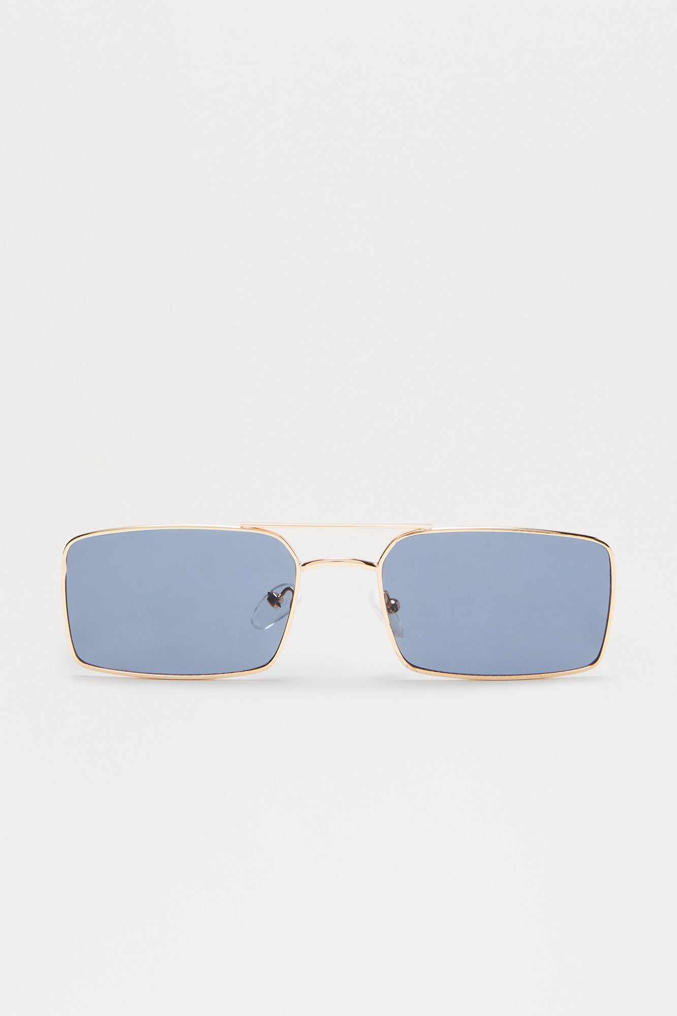 Lust Looks Squared Aviator Sunglasses - Gold/Black