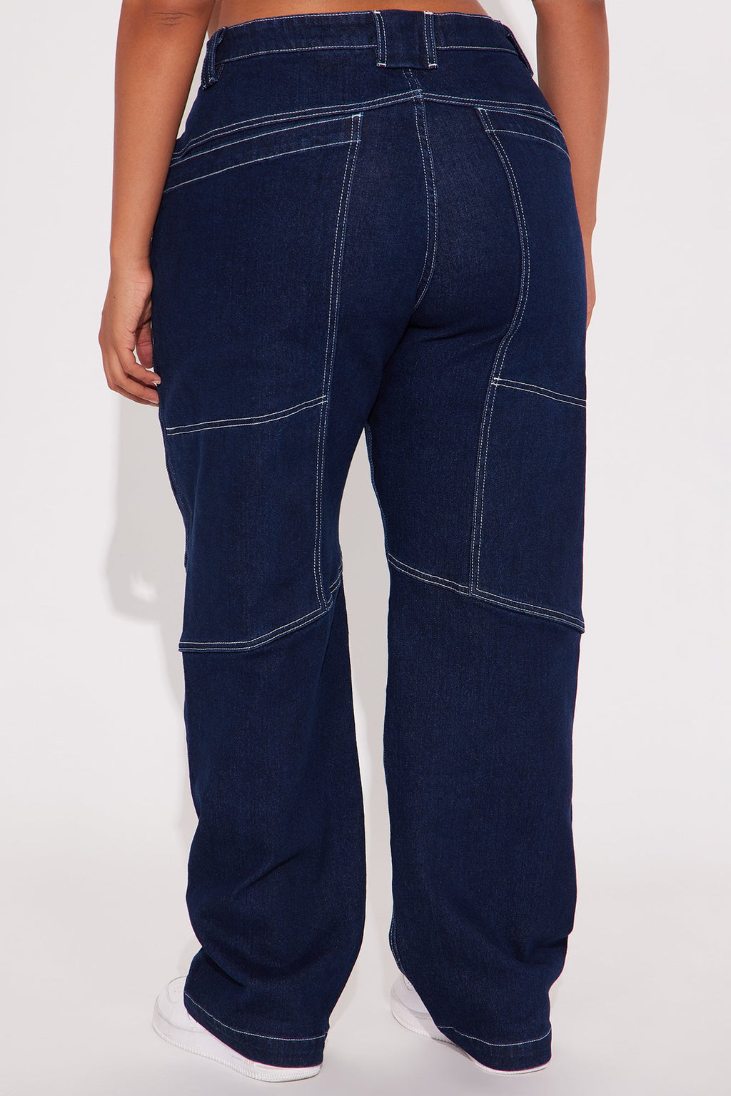 Rise And Grind Straight Leg Jeans - Dark Wash