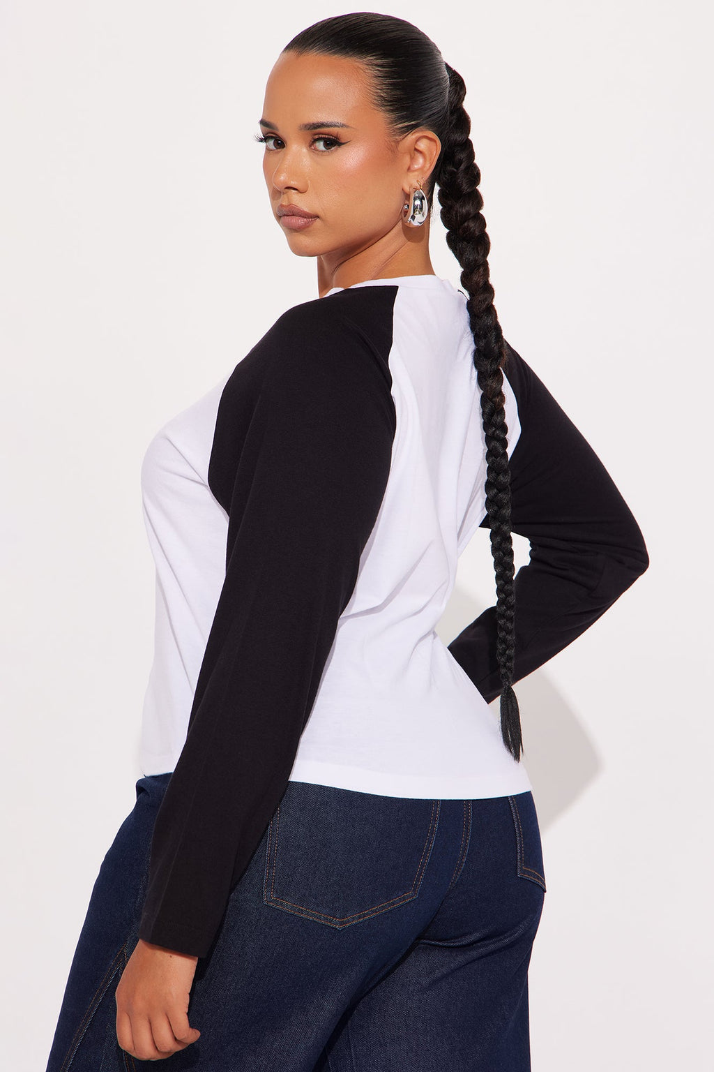 The Rolling Stones Long Sleeve Raglan - White