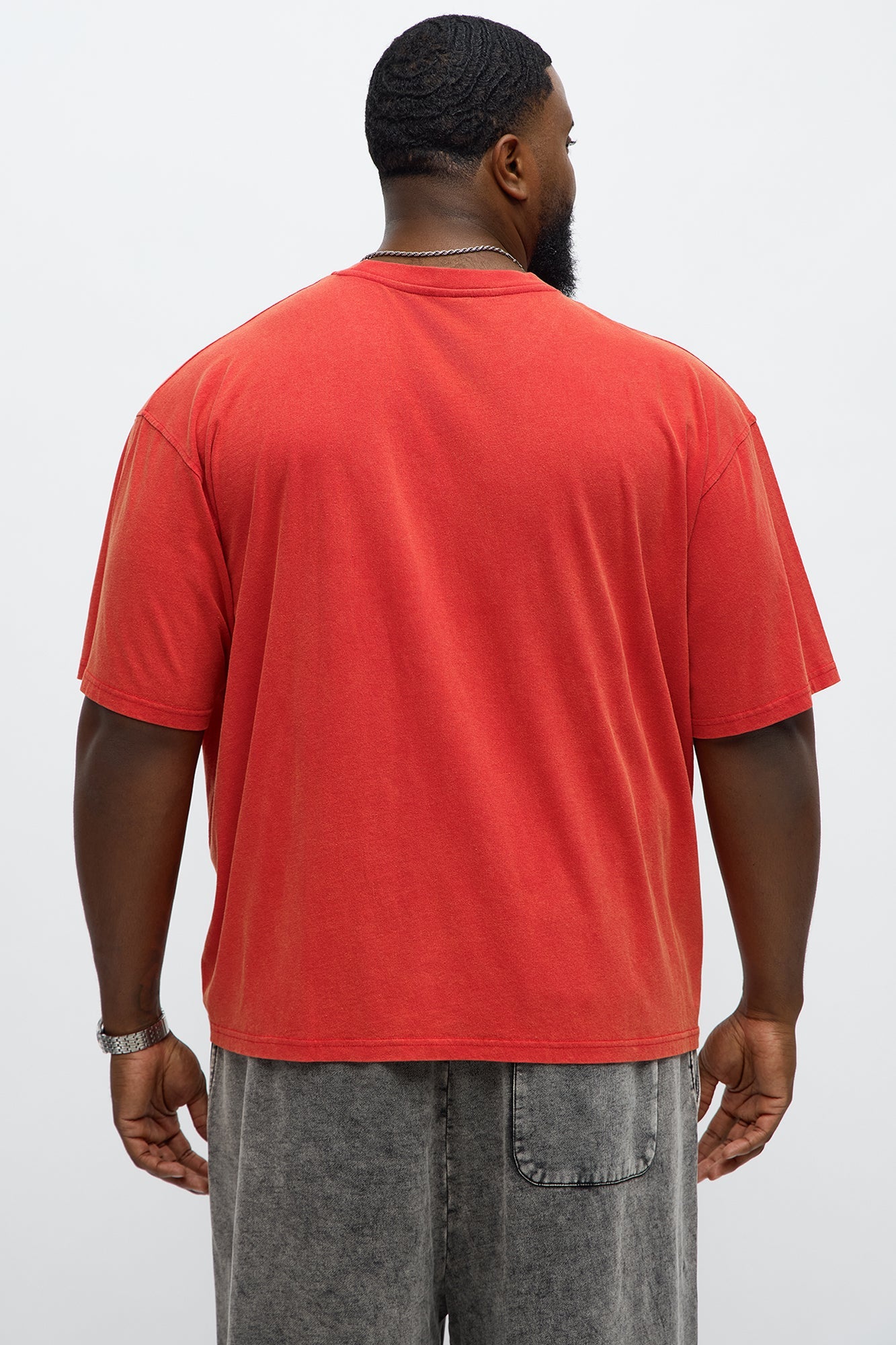Bulls Oversized Short Sleeve Tee - Red