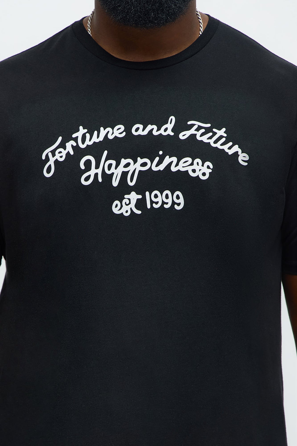 Fortune And Future Short Sleeve Tee - Black