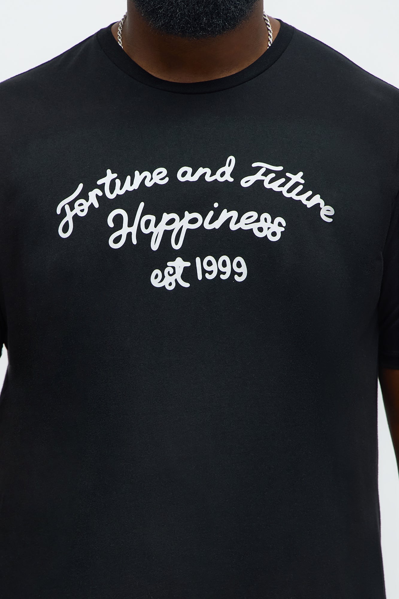 Fortune And Future Short Sleeve Tee - Black