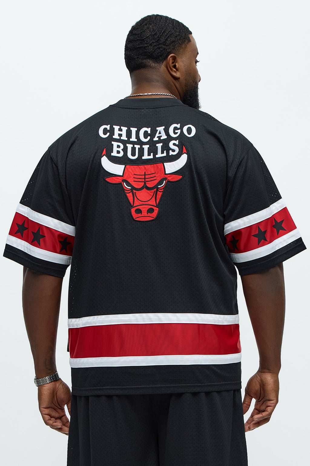 Bulls Believe The Hype Boxy Short Sleeve Top - Black