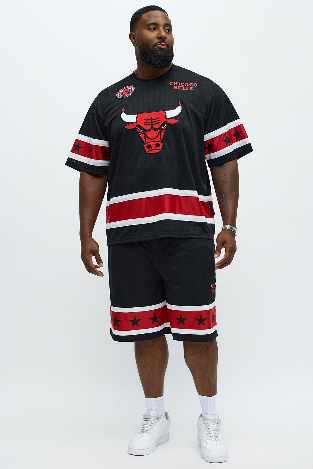 Bulls Believe The Hype Relaxed Shorts - Black