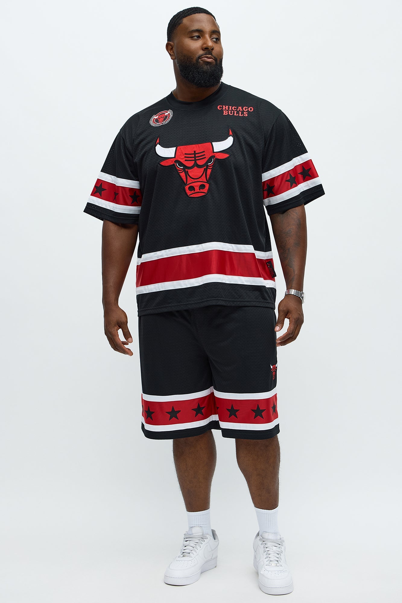 Bulls Believe The Hype Relaxed Shorts - Black