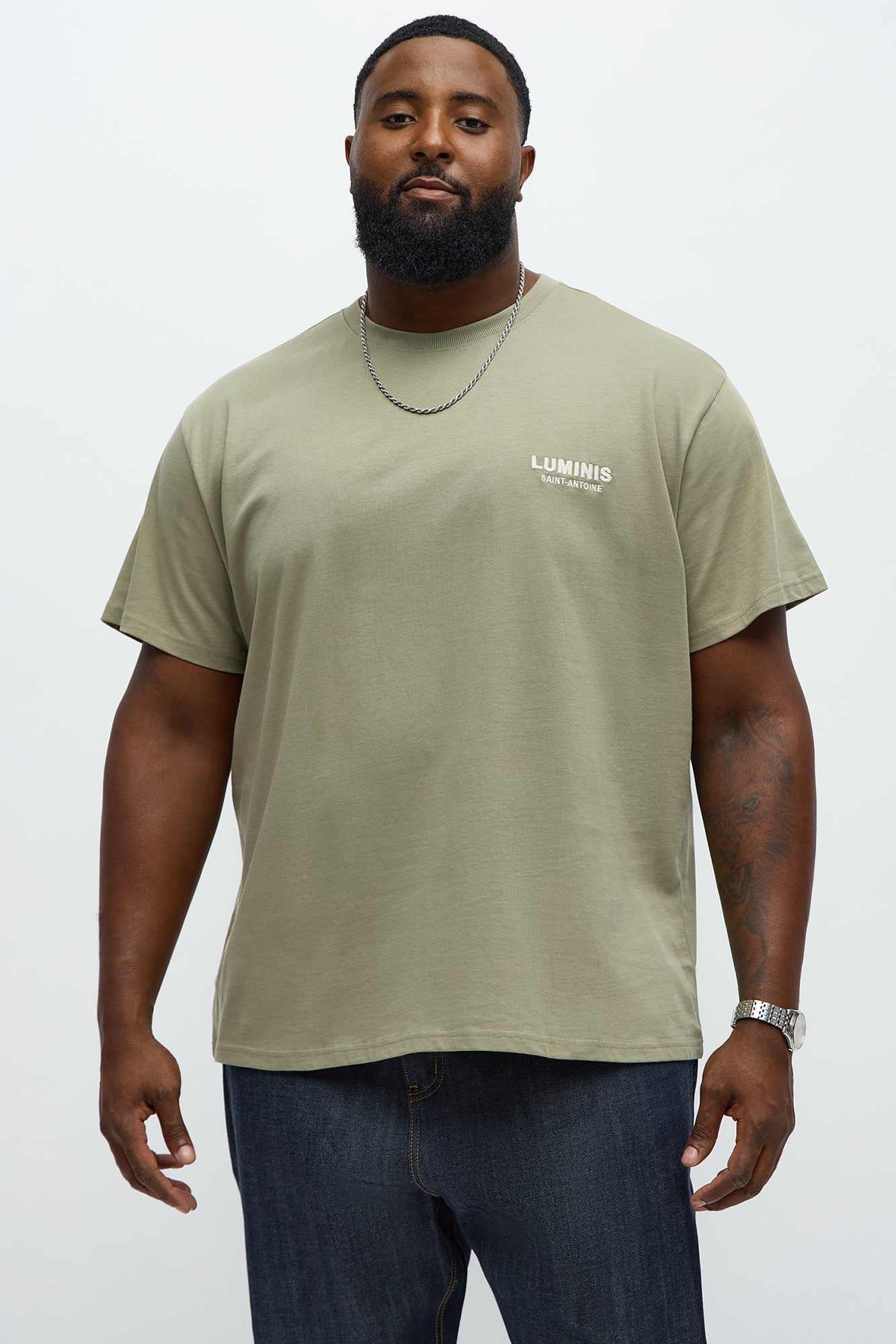 Luminis Saint Antoine Short Sleeve Tee - Sage