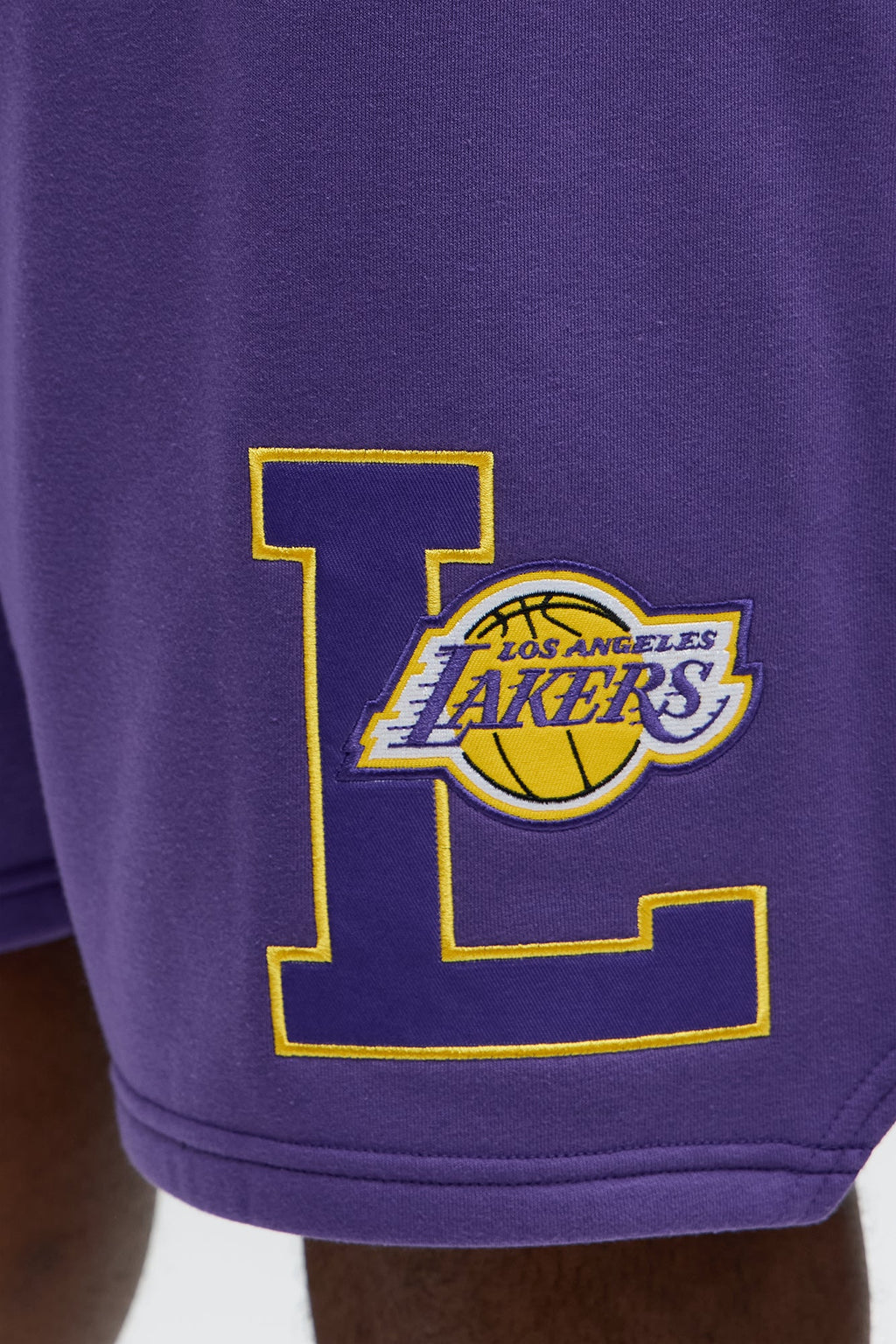 Lakers Basketball Sweatshorts - Purple