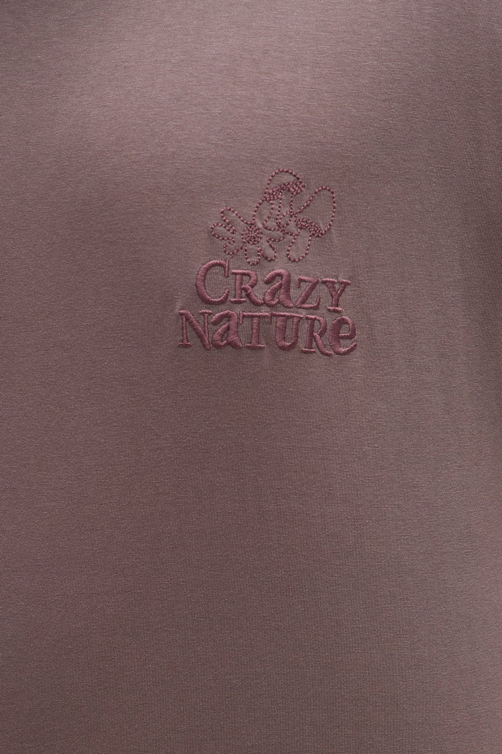 Crazy Nature Short Sleeve Tee - Purple