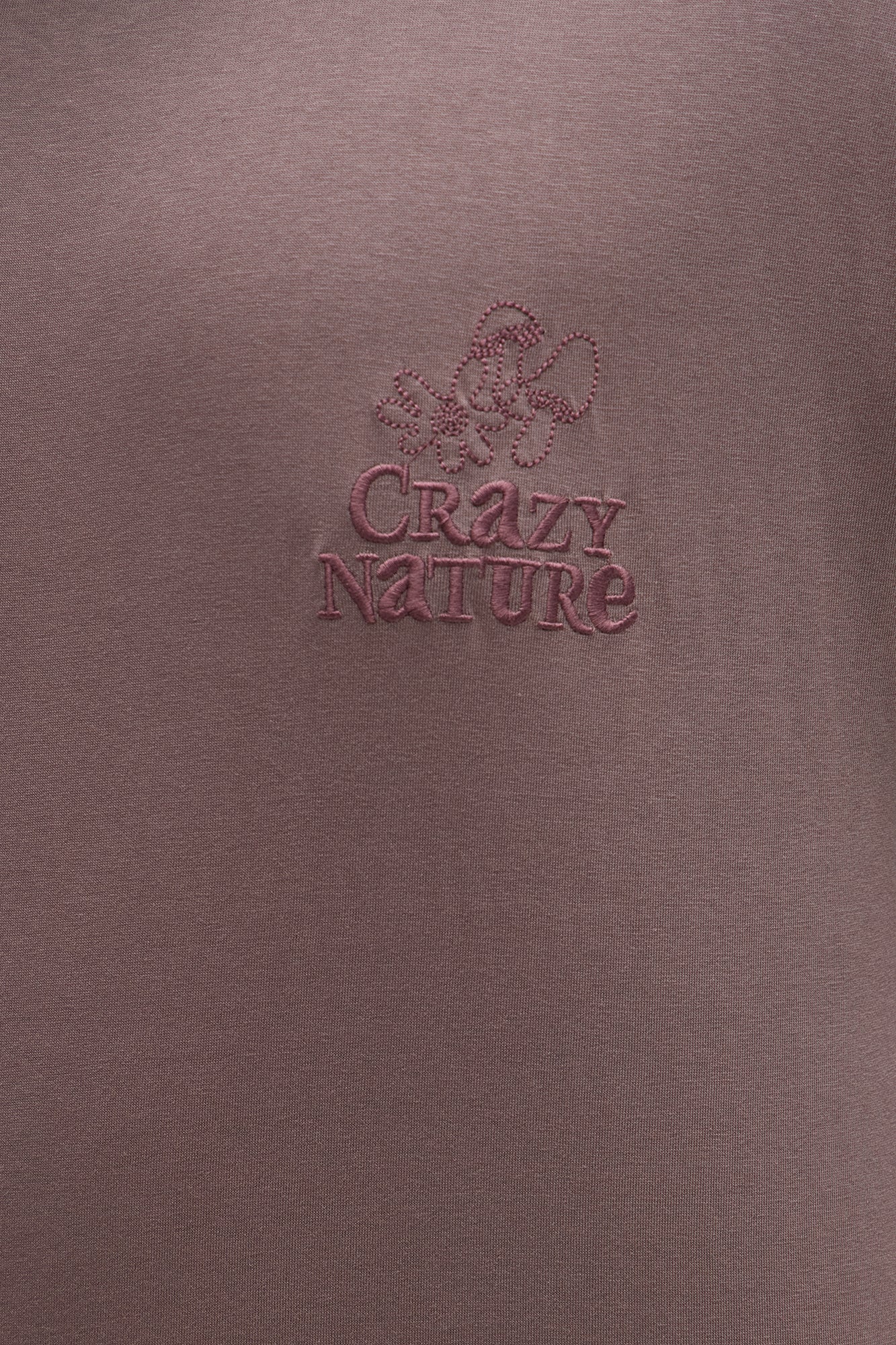 Crazy Nature Short Sleeve Tee - Purple