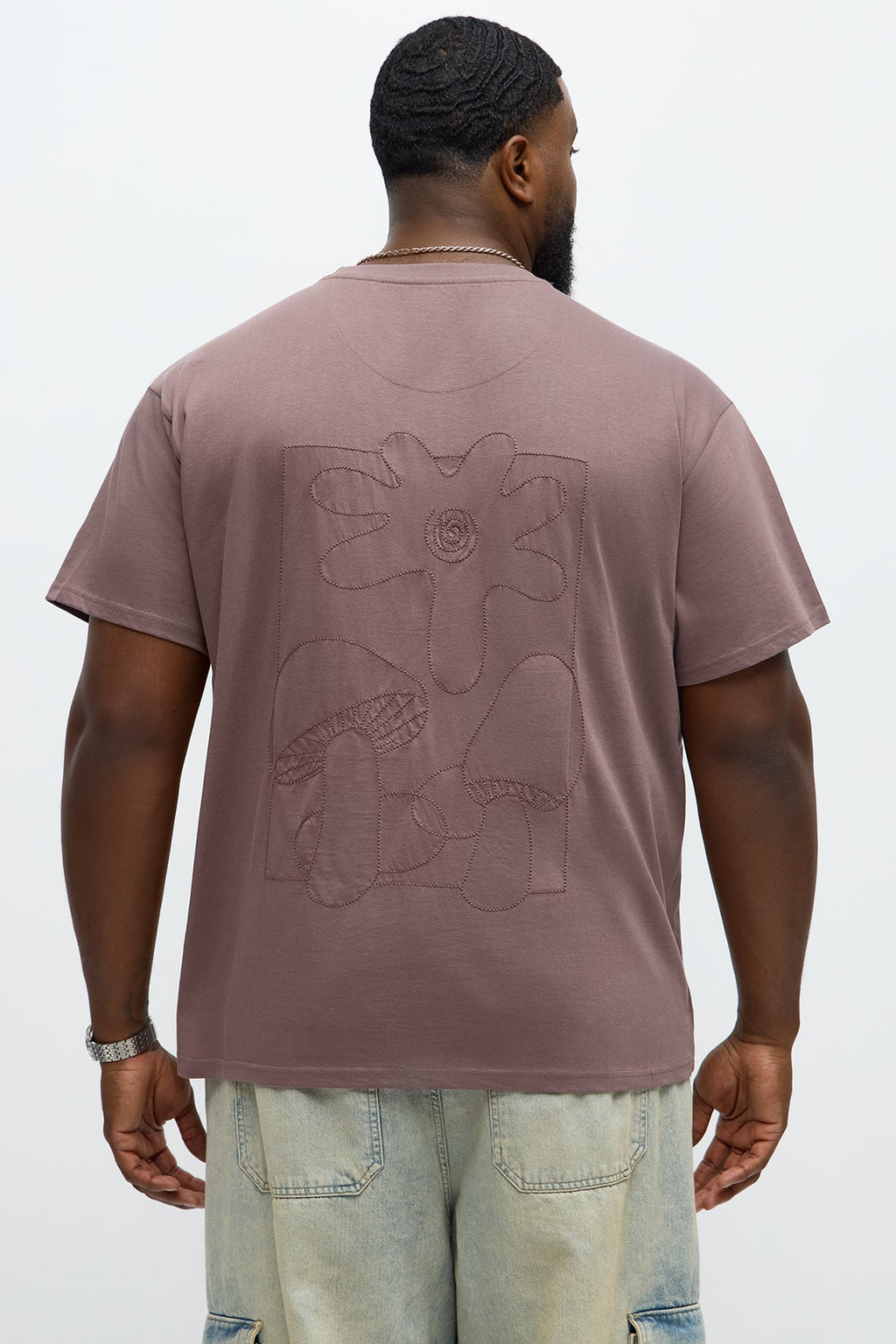 Crazy Nature Short Sleeve Tee - Purple