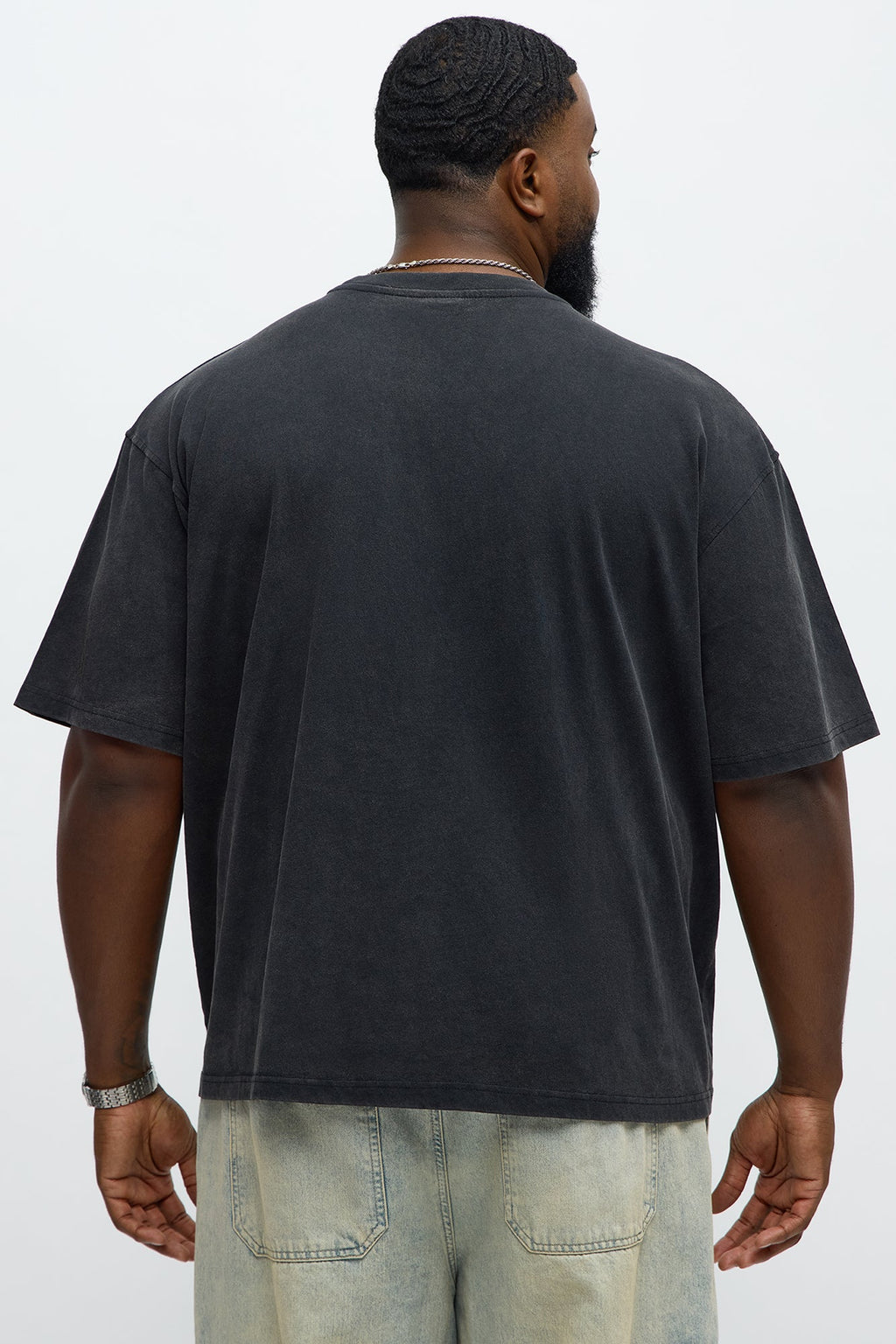 Celtics Slam Jam Oversized Short Sleeve Tee - Black