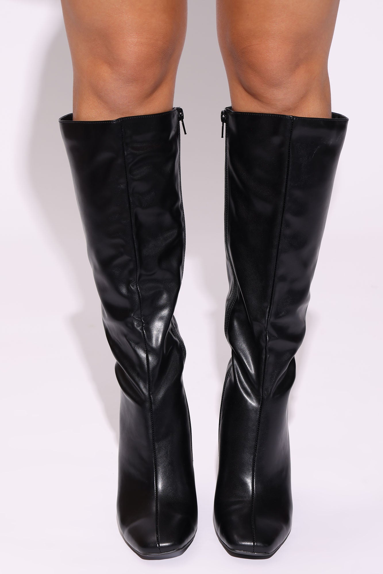 Bailee Knee High Boots - Black
