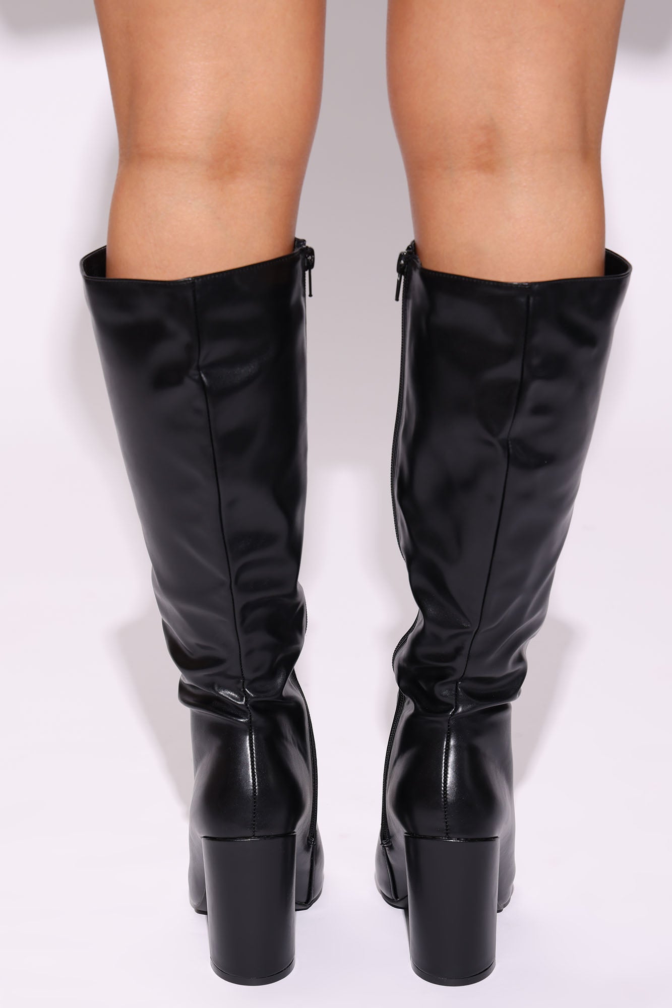 Bailee Knee High Boots - Black