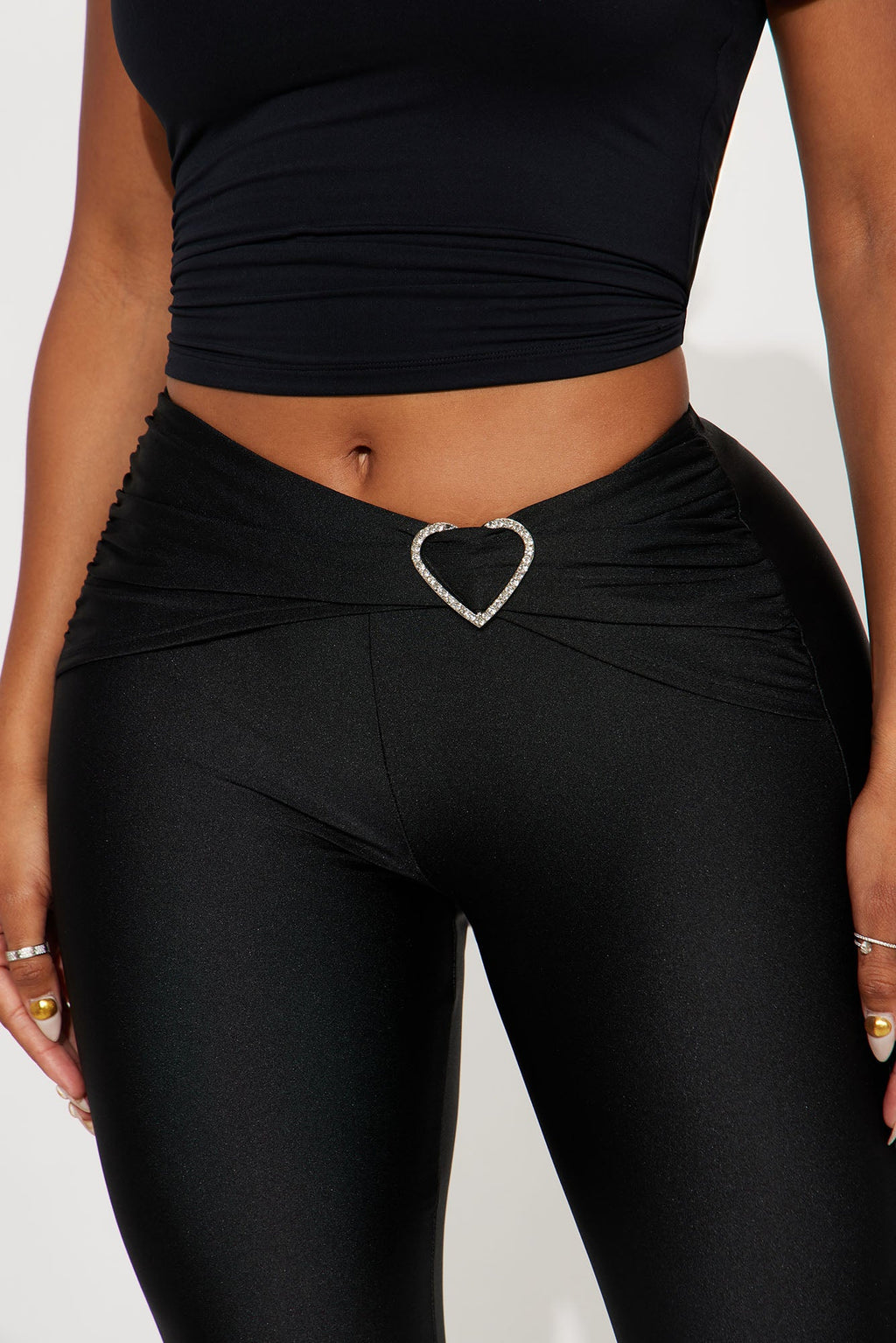 Breaking Hearts Flare Pant 34″ - Black