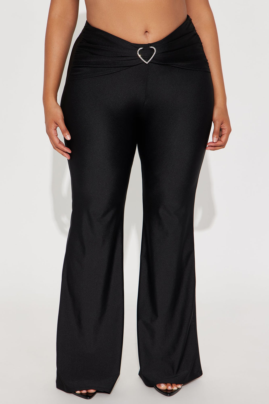 Breaking Hearts Flare Pant 34″ - Black