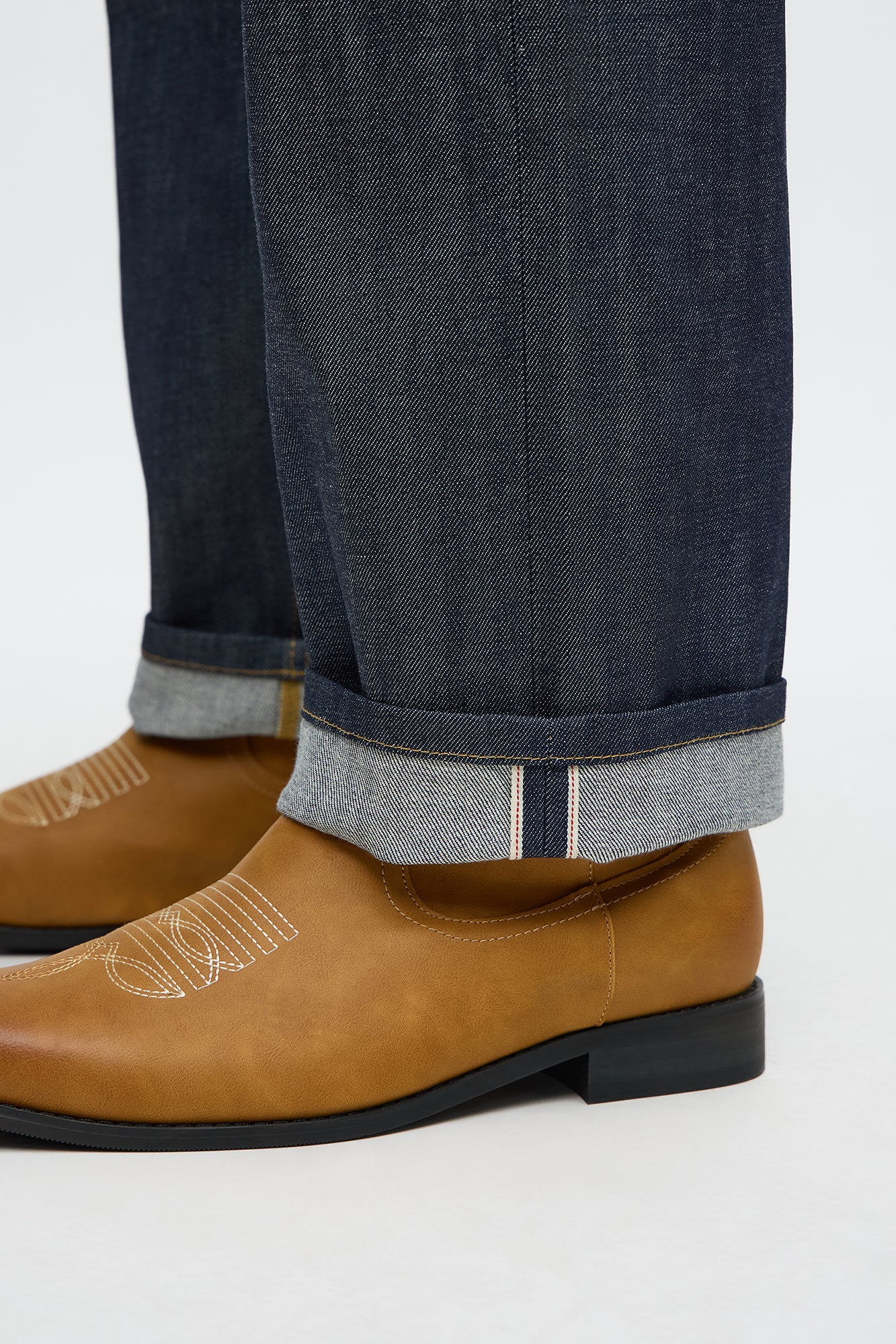 Slim Raw Selvedge Jeans - Indigo