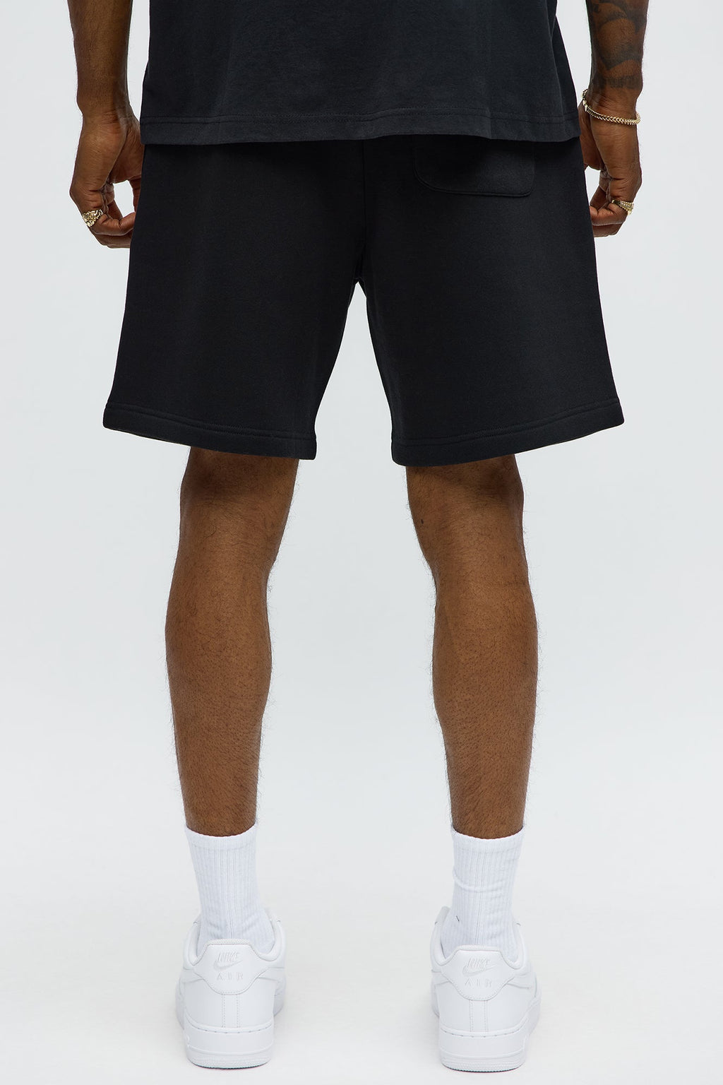 Tyson Relaxed Careless Shorts - Black