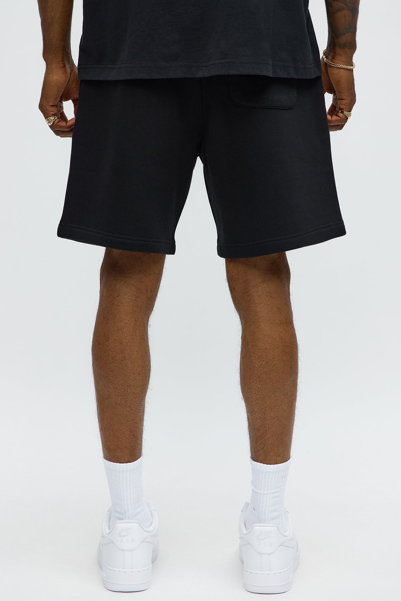 Tyson Relaxed Careless Shorts - Black