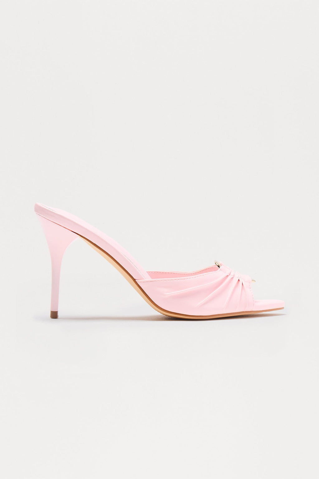 Glinda Hardware Stiletto Heels - Pink