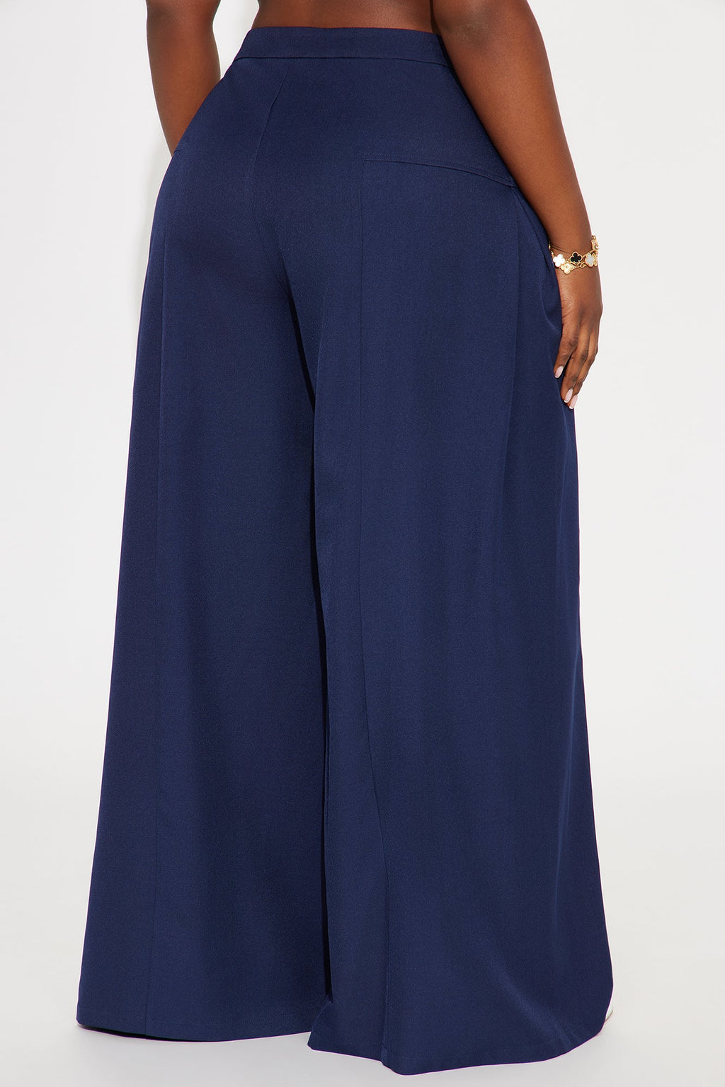 Carmina Wide Leg Pant 33″ - Navy