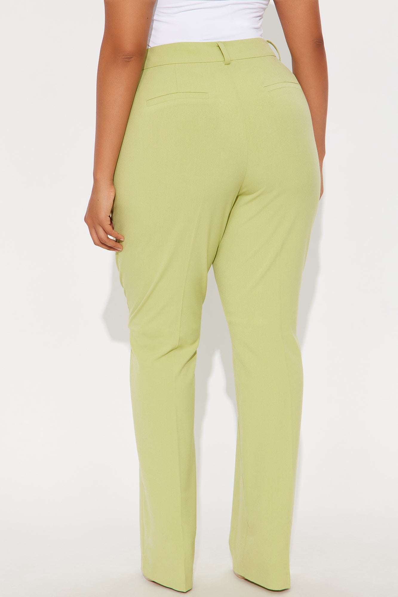 Tall Tasha Dressy High Rise Pants - Sage