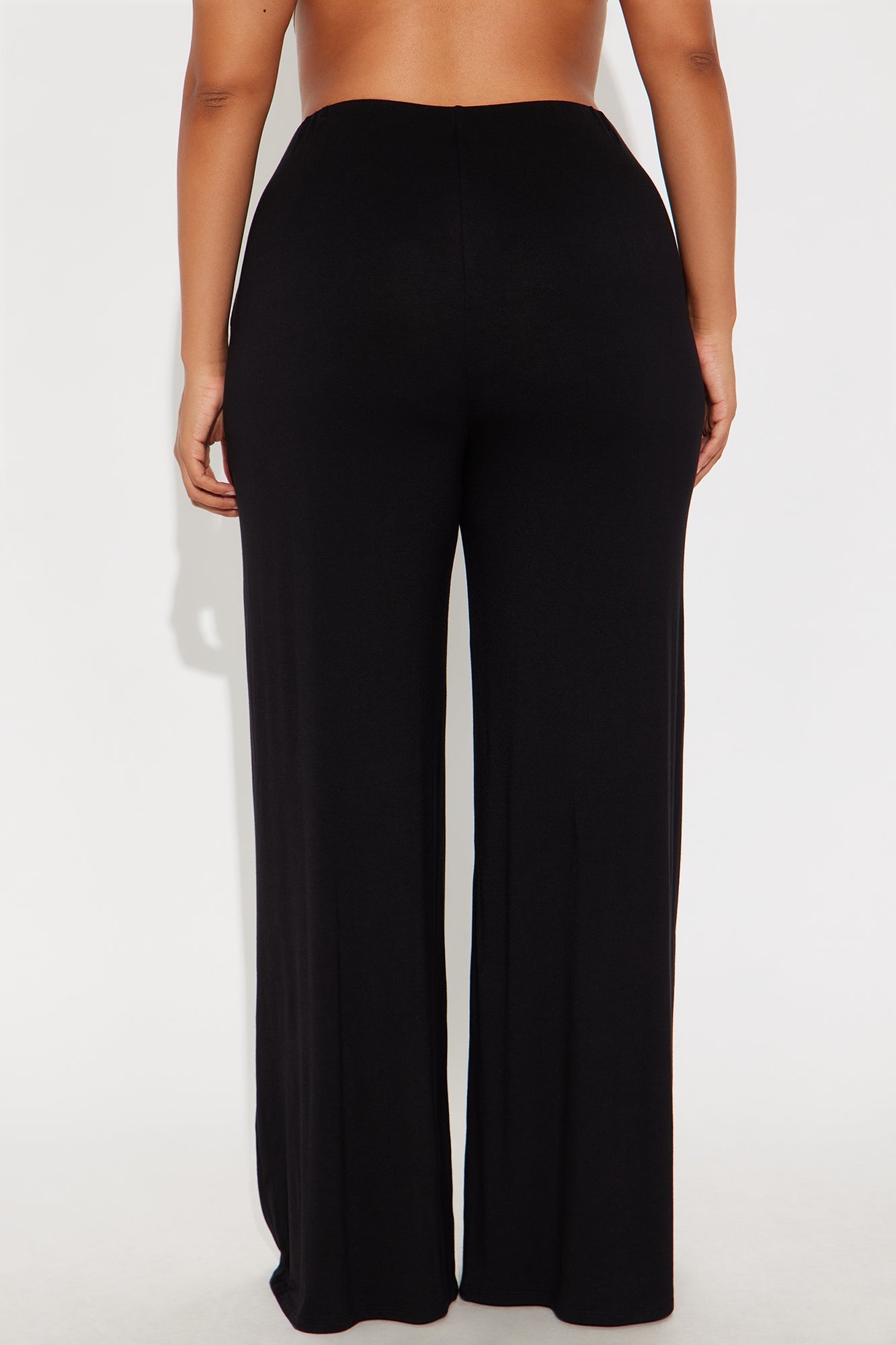 Samaria Easy Jersey Wide Leg Pant 32 - Black