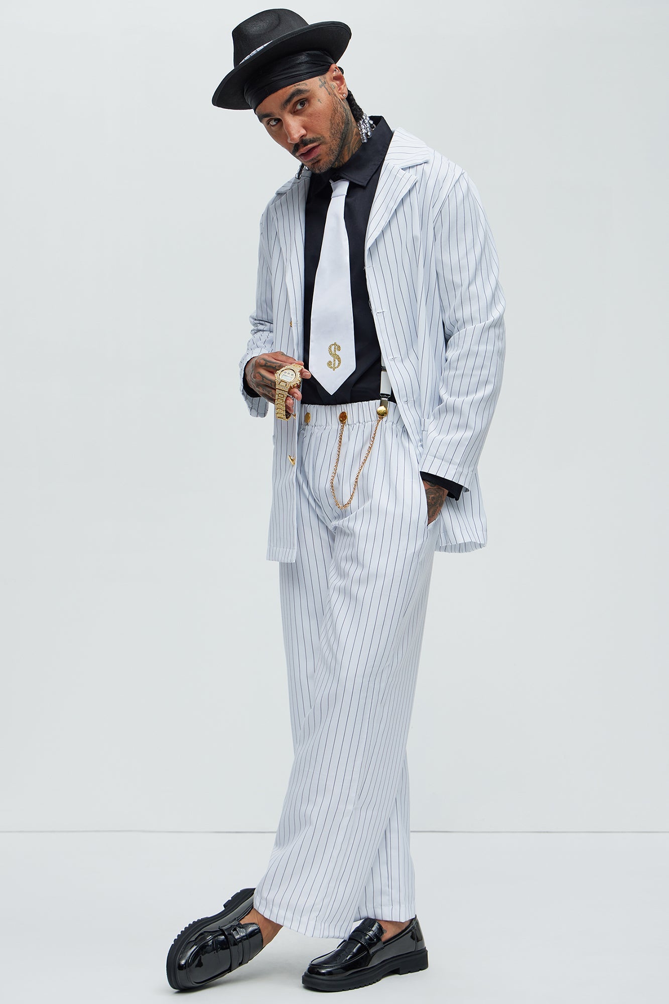 Zoot Suit Costume - White