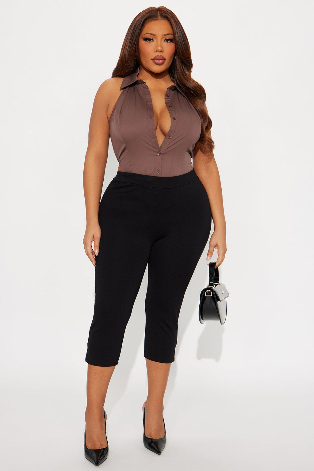 Best Of Me Bodysuit - Dark Brown