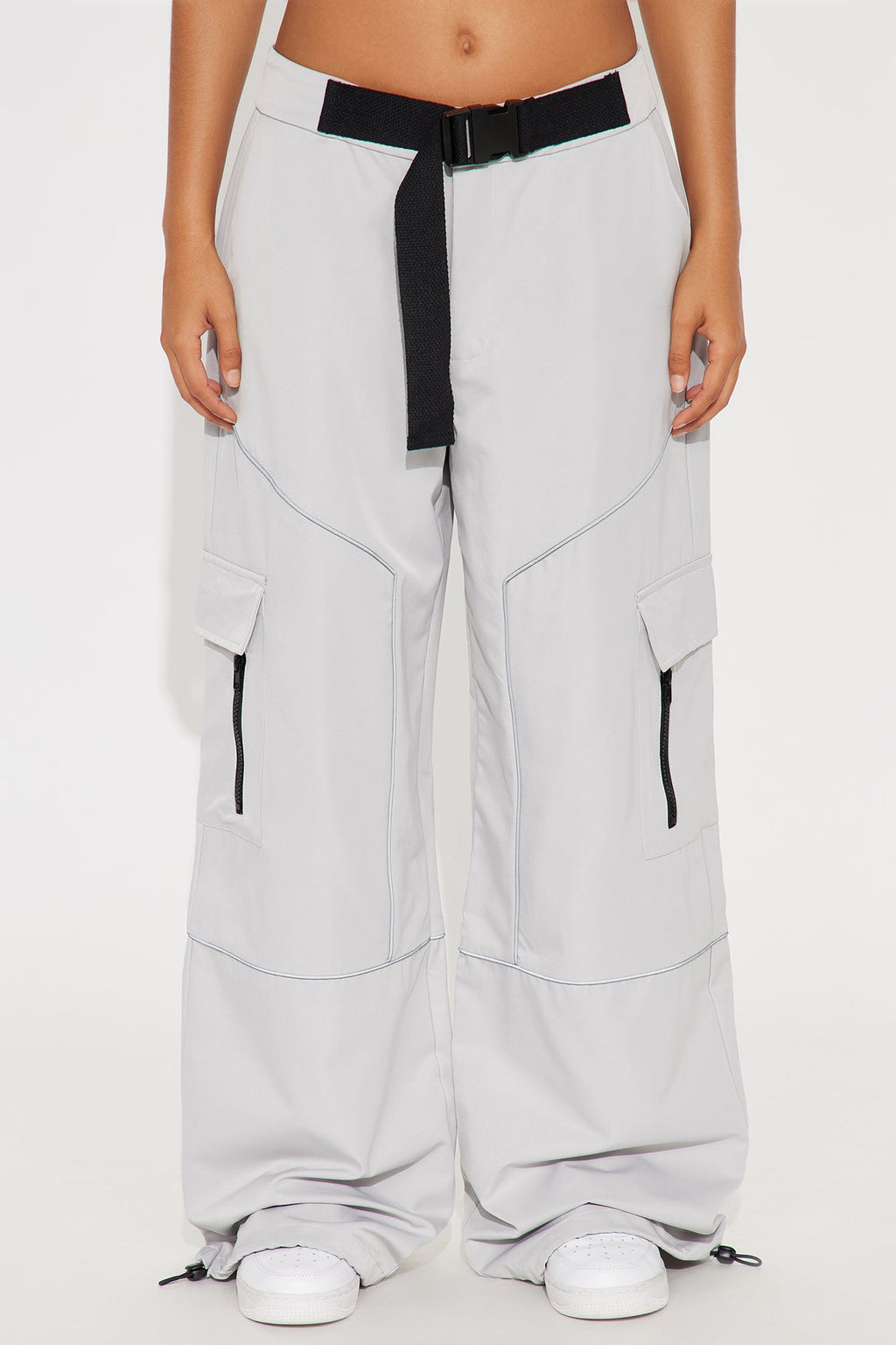 Run You Out Of Town Belted Cargo Pant 32 - Grey