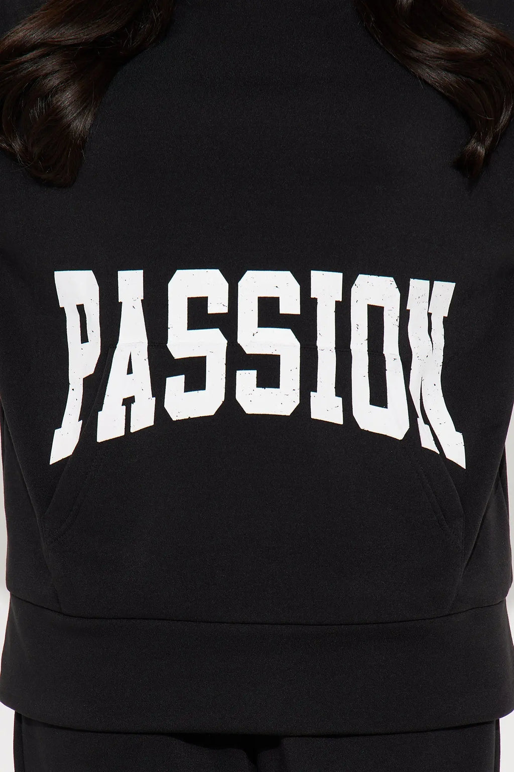 Setting Intentions Fleece Sweatsuit Set - Black 