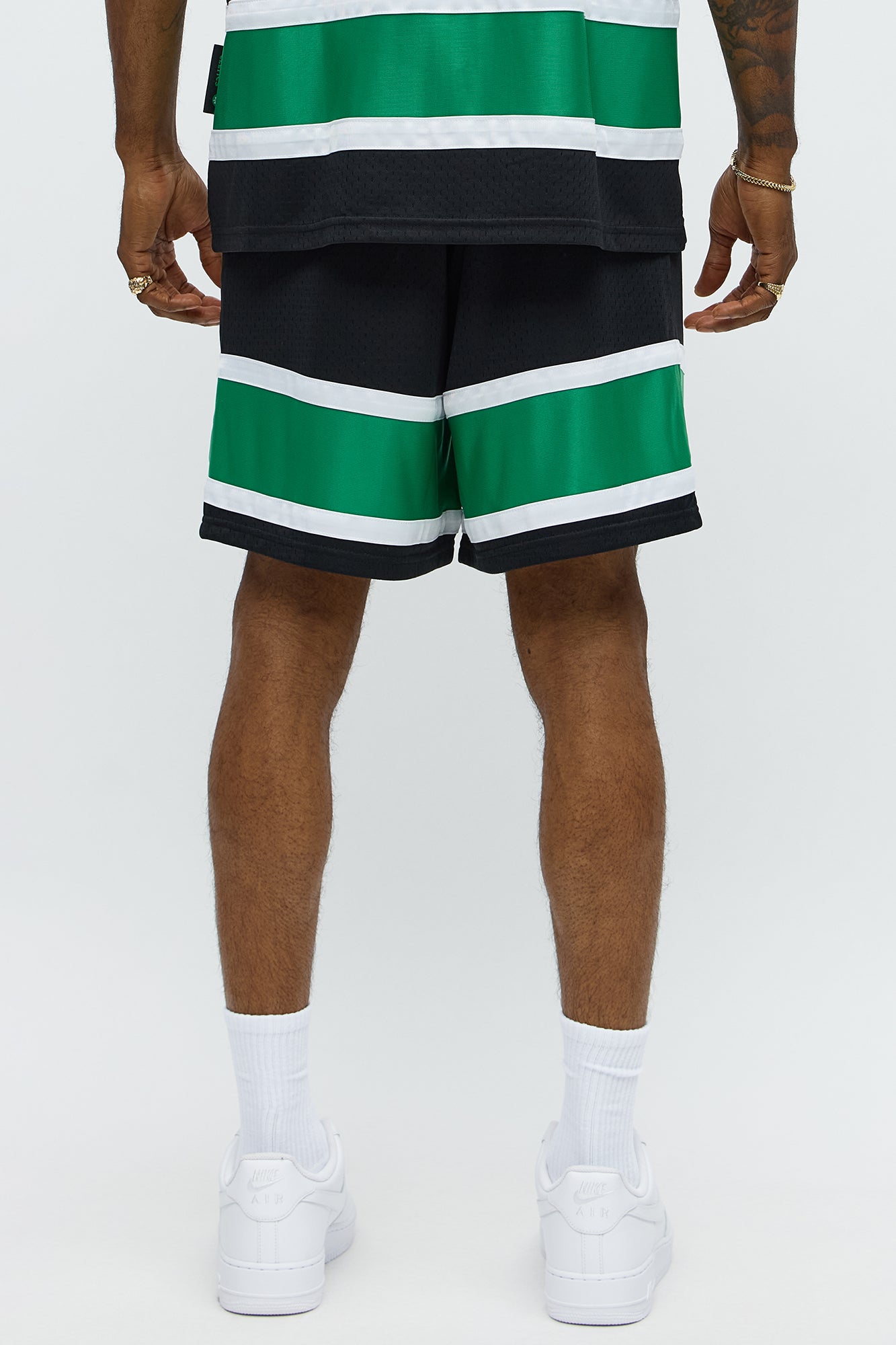Celtics Believe The Hype Relaxed Shorts - Black
