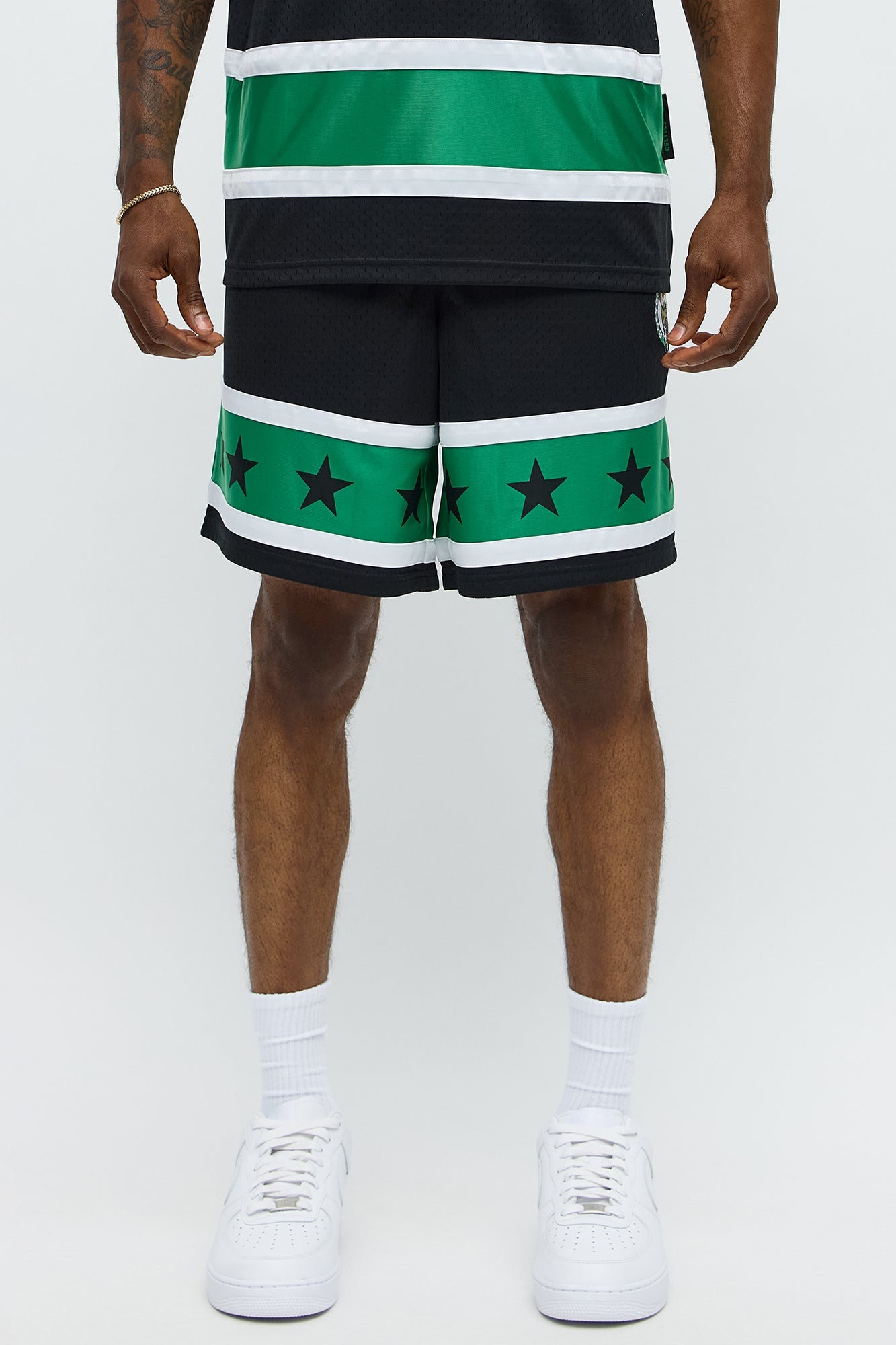 Celtics Believe The Hype Relaxed Shorts - Black