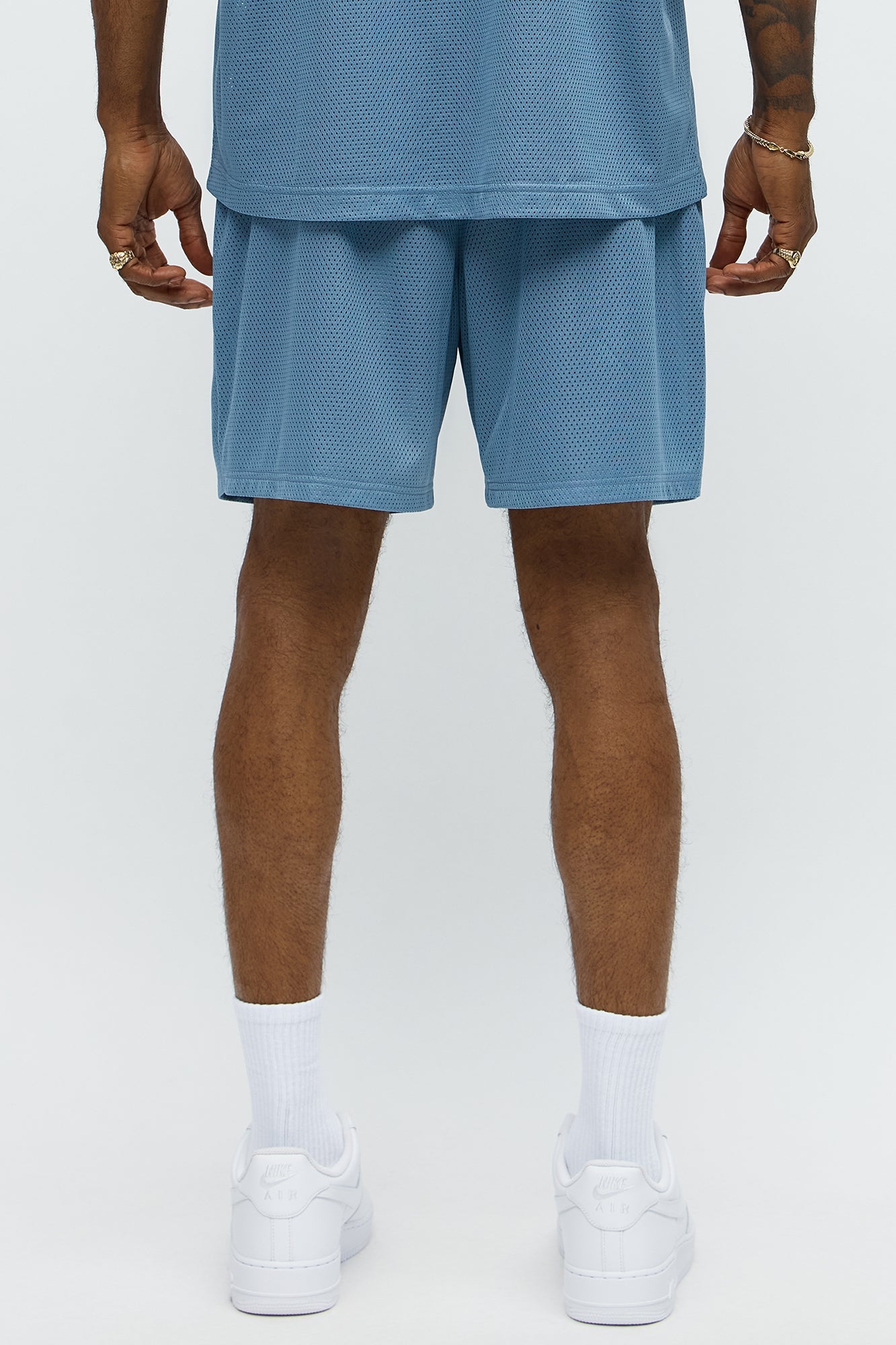 Relaxed Gods Favorite Shorts - Dusty Blue