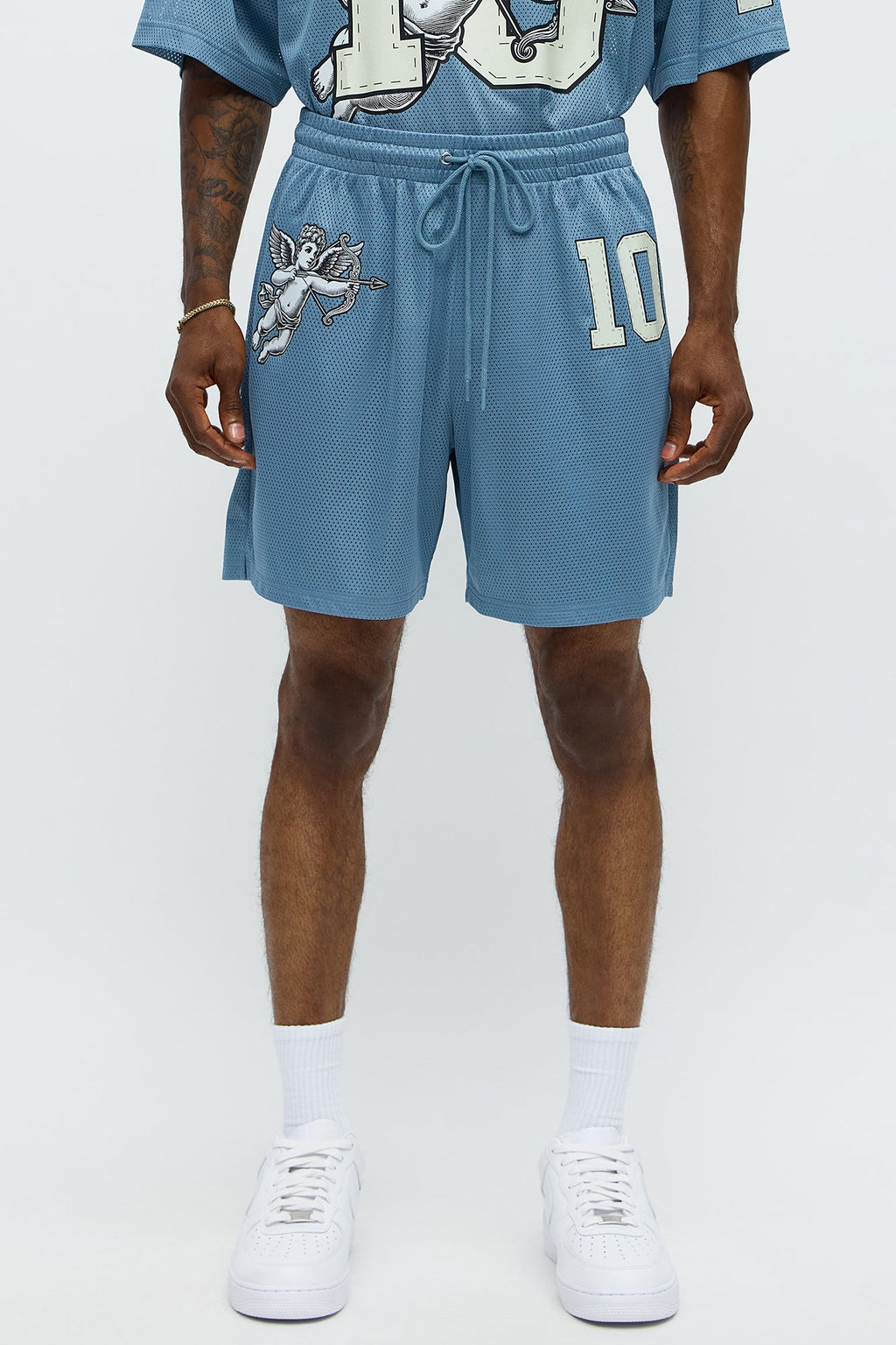 Relaxed Gods Favorite Shorts - Dusty Blue