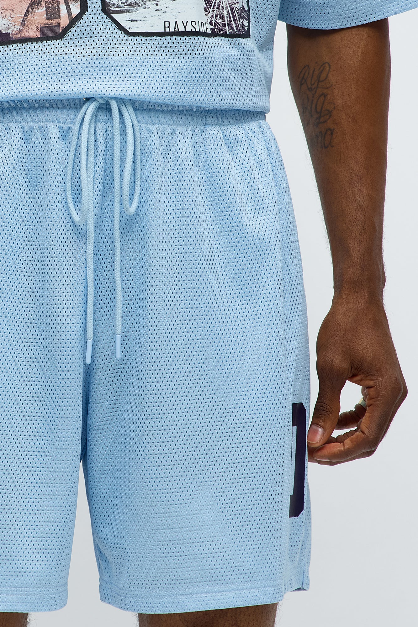 Relaxed LA To MIA Shorts - Blue