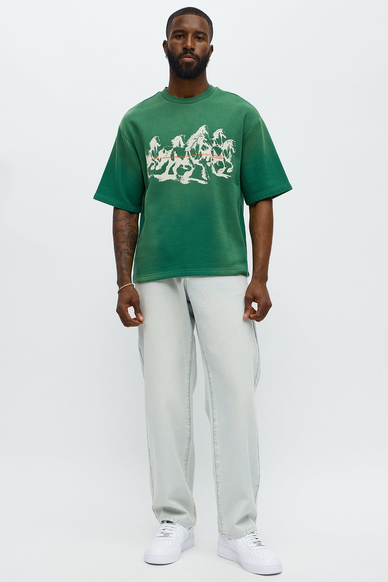 Tyson Wild Blessings Short Sleeve Tee - Green