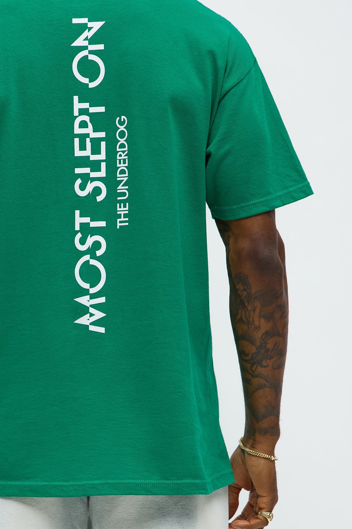 Slept On Short Sleeve Tee - Hunter Green