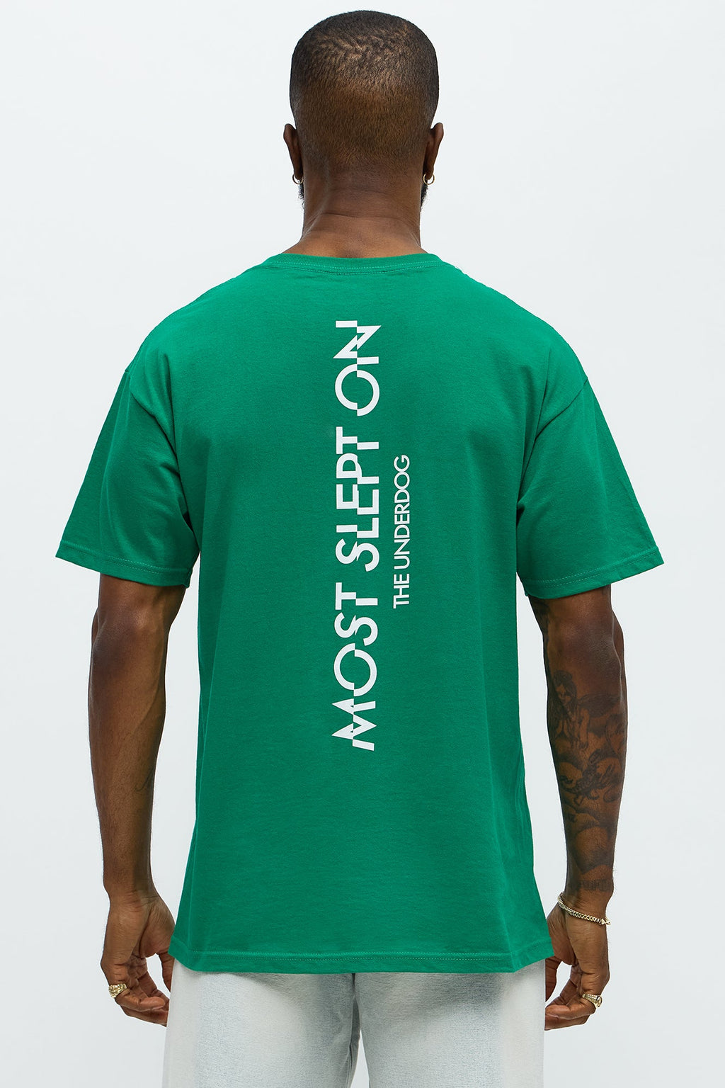 Slept On Short Sleeve Tee - Hunter Green