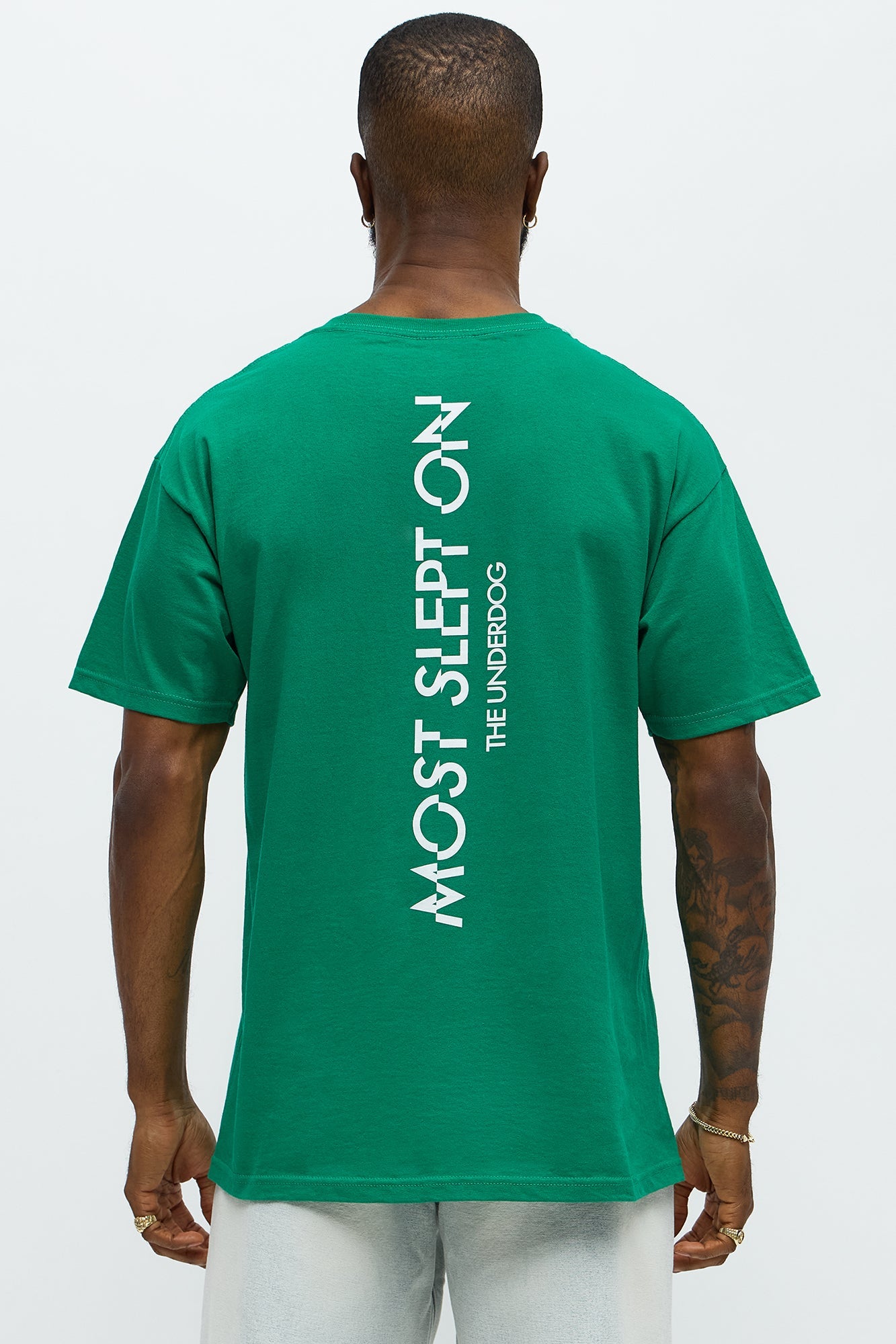 Slept On Short Sleeve Tee - Hunter Green