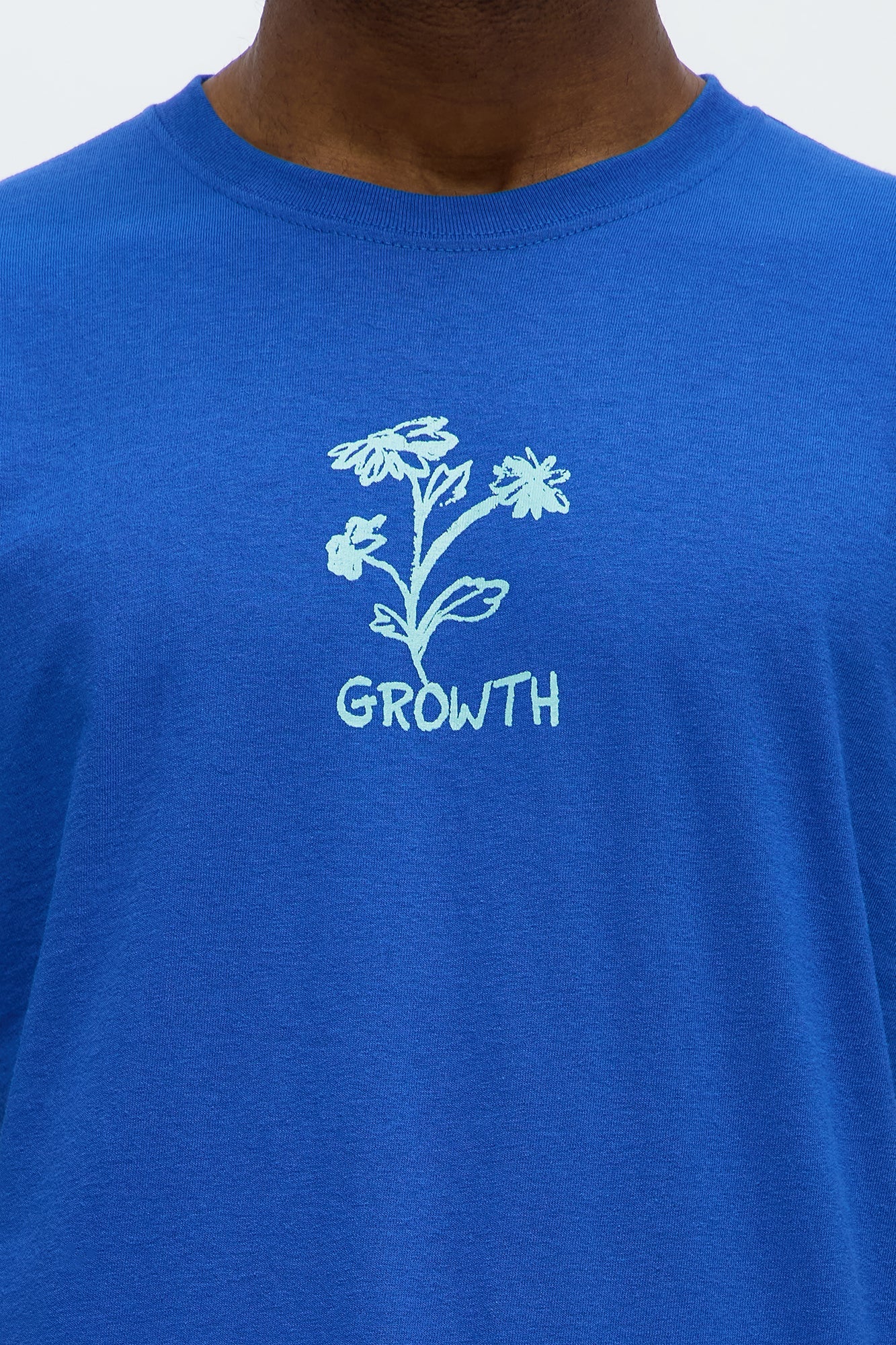 Self Made Growth Short Sleeve Tee - Blue