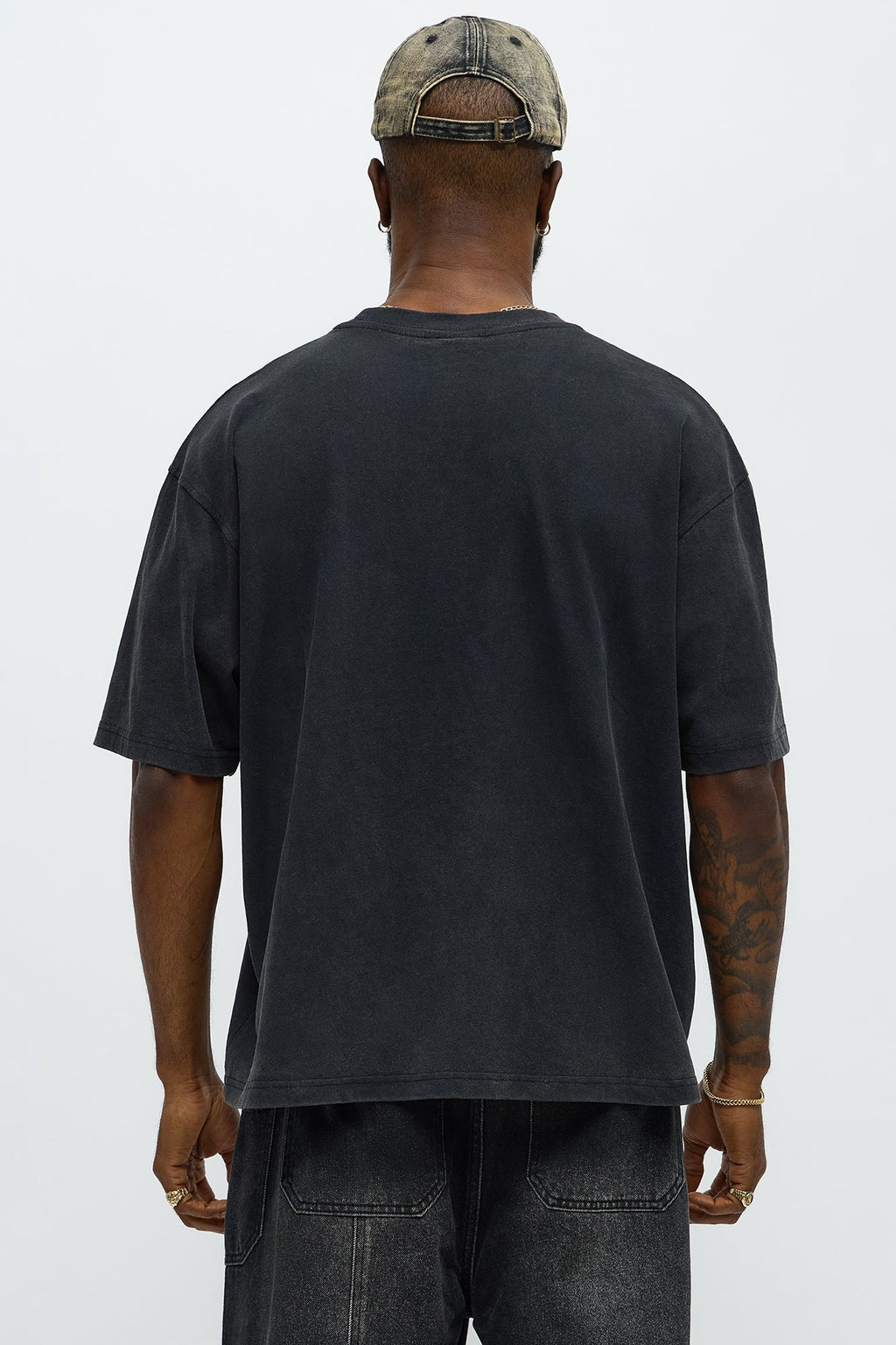 Celtics Slam Jam Oversized Short Sleeve Tee - Black