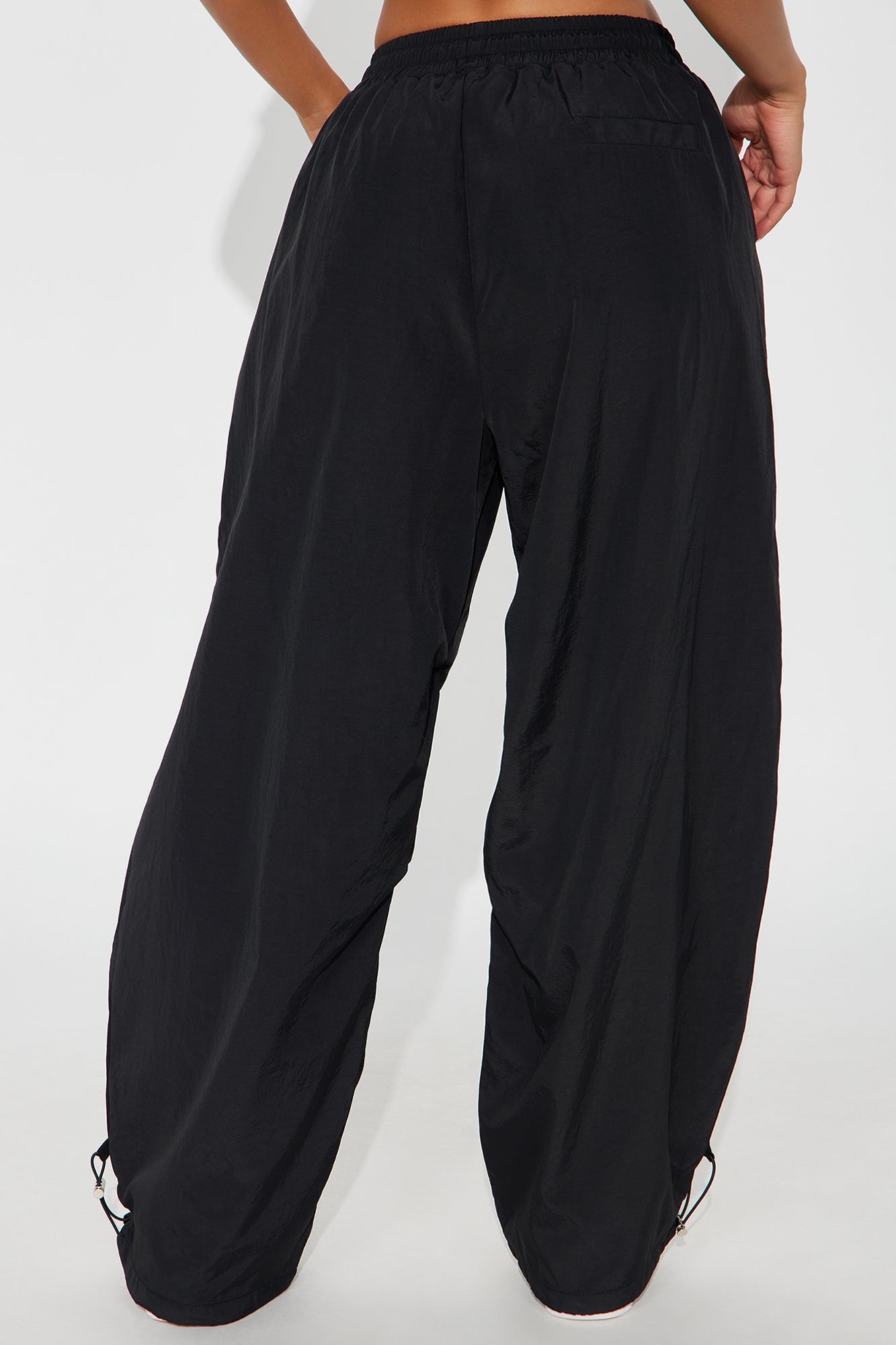 All The More Reason Windbreaker Jogger Pant - Black