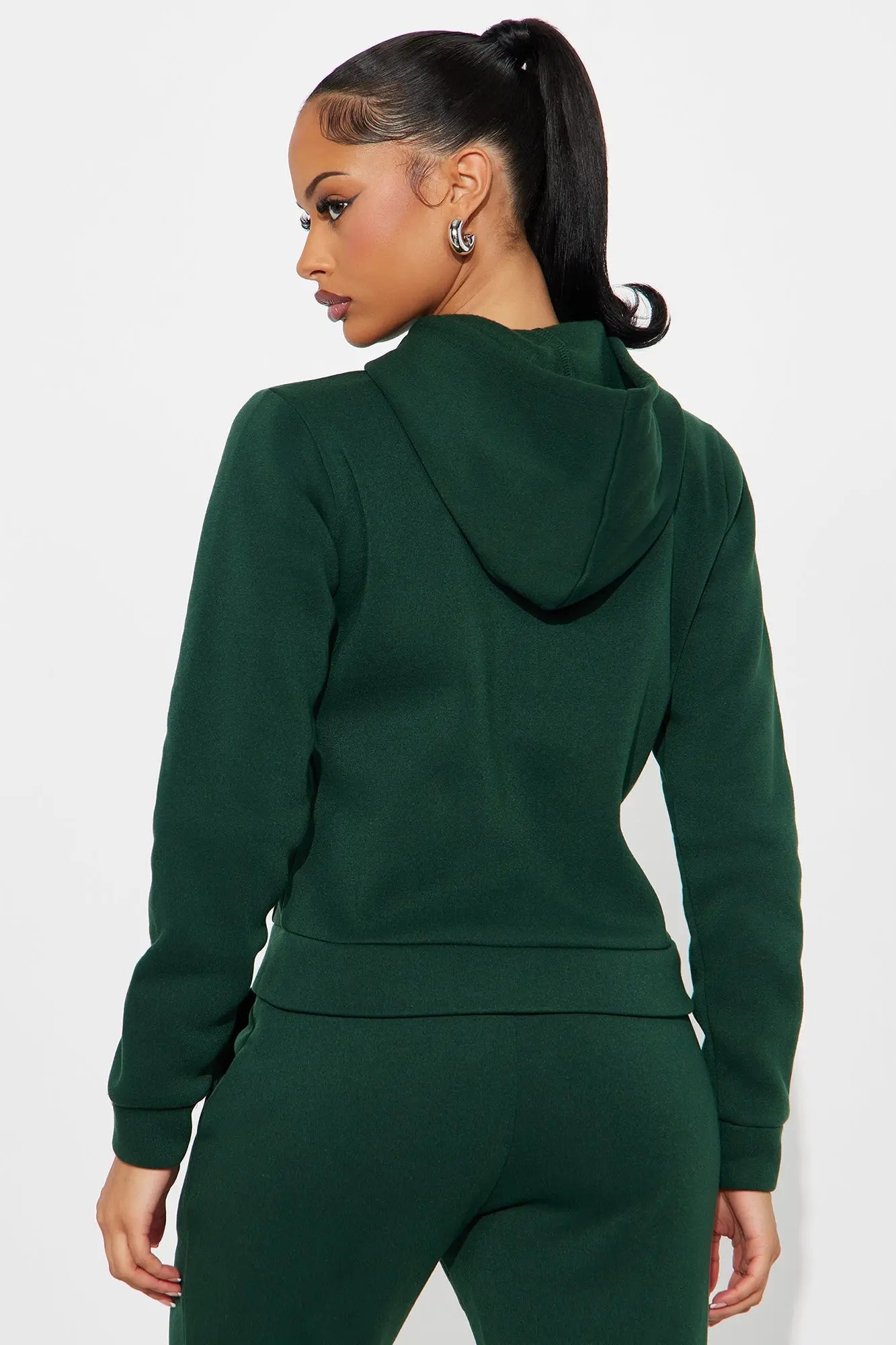 Candice Zip Up Hoodie - Hunter 