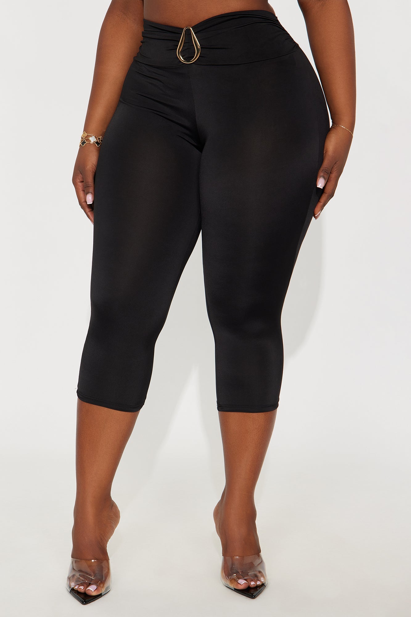 Gazelle Hardware Capri Legging - Black