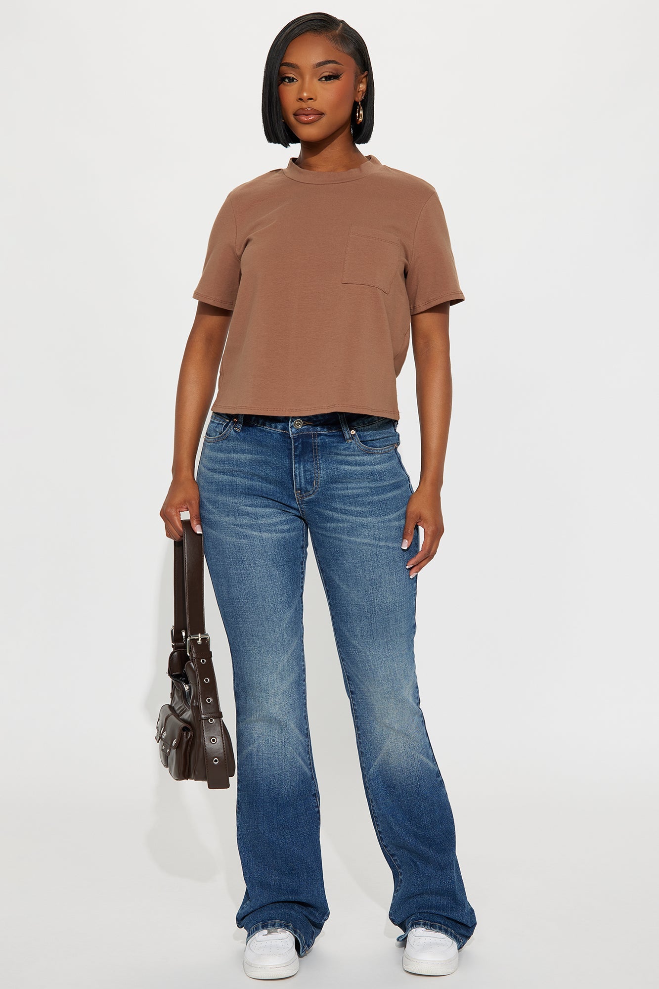 Bee Short Sleeve Tshirt - Mocha