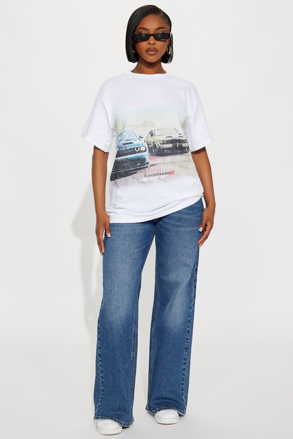 Dodge SRT Oversized Tee - White
