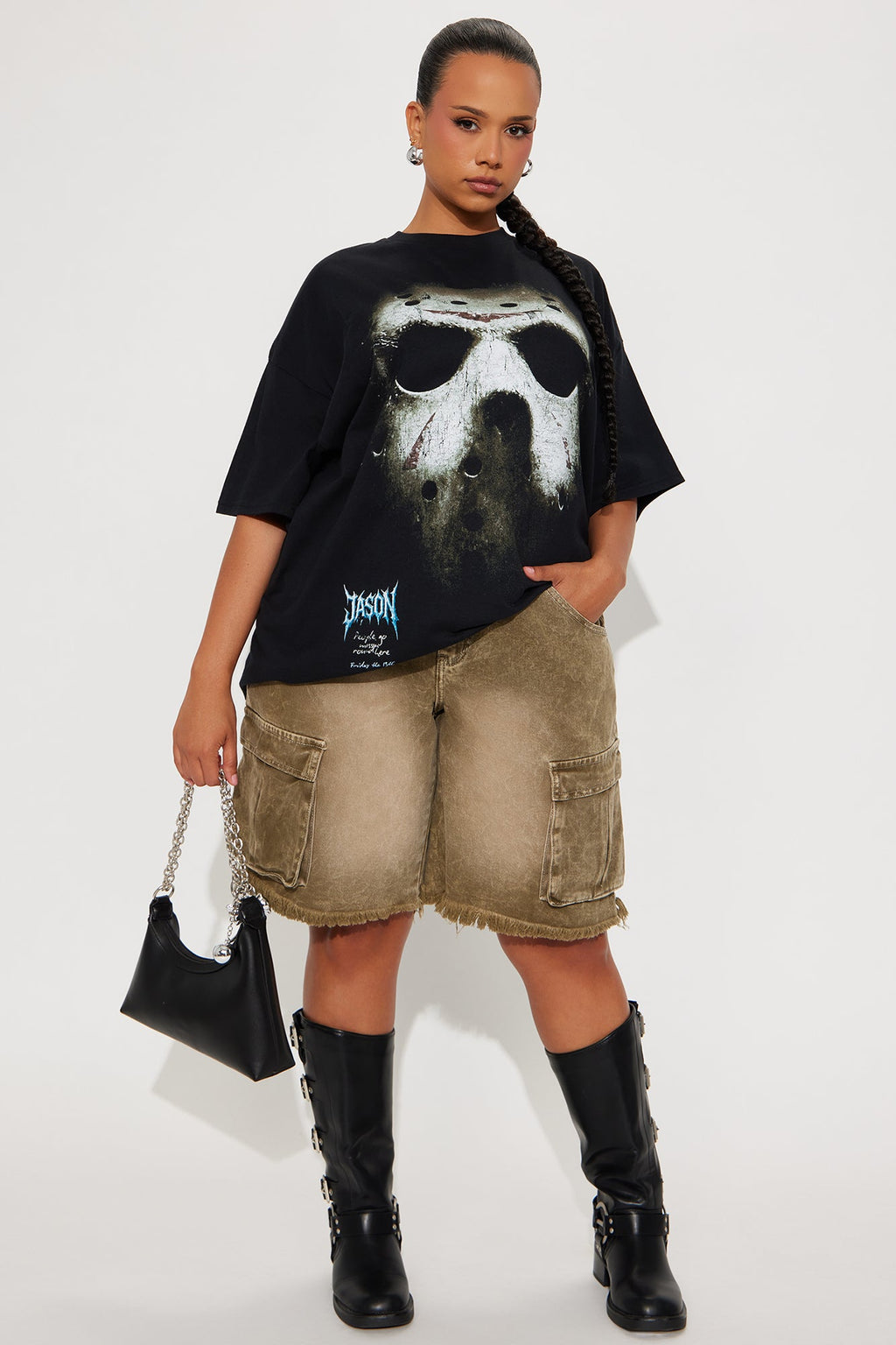 Jason Mask Tee - Black