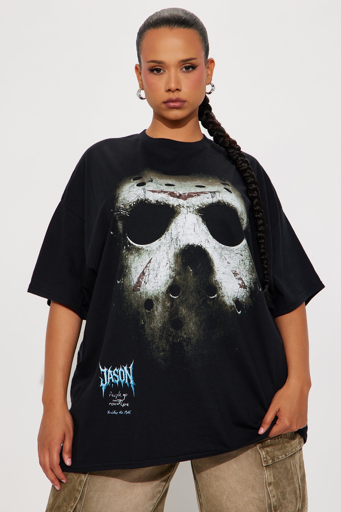 Jason Mask Tee - Black