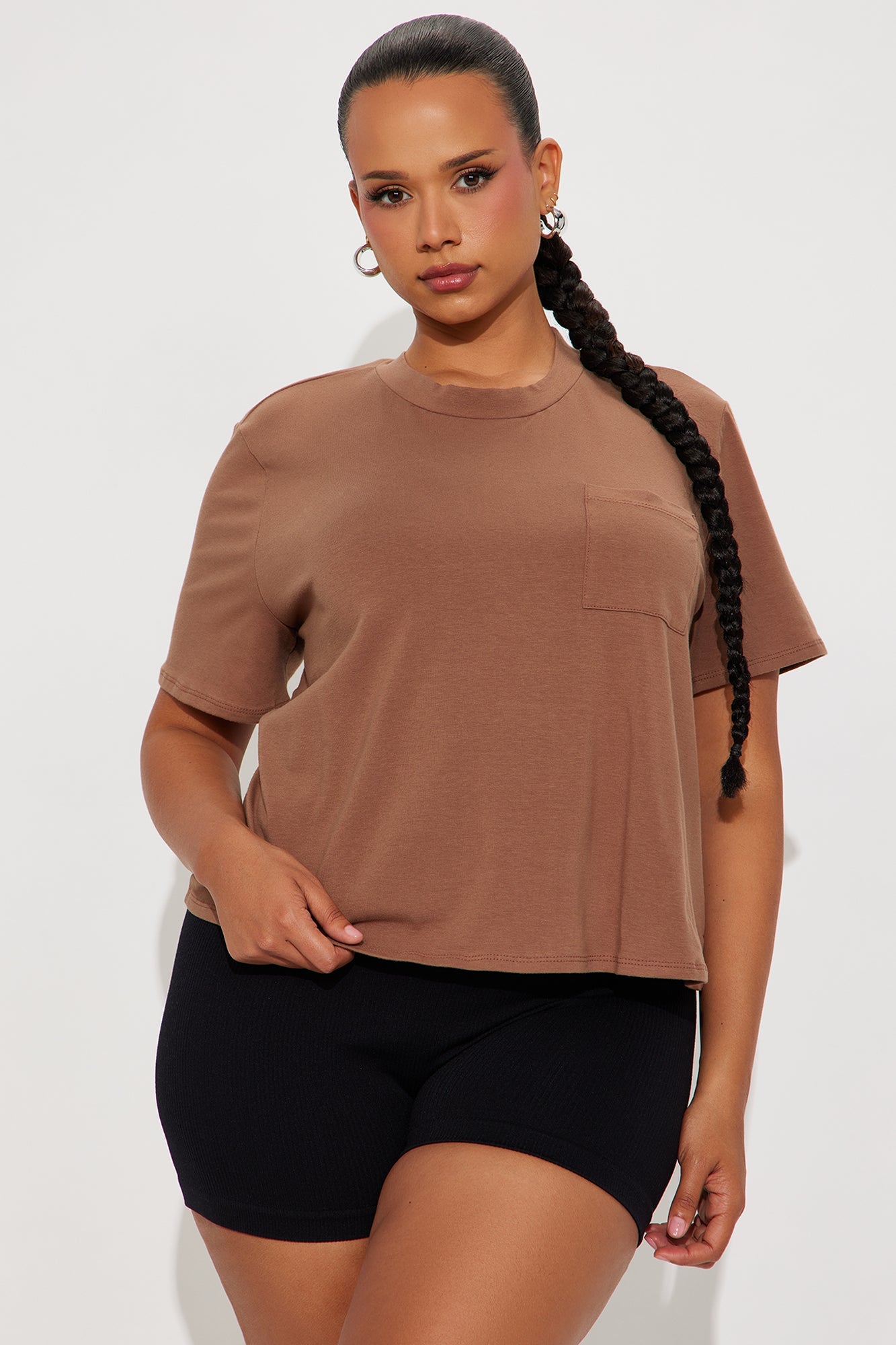 Bee Short Sleeve Tshirt - Mocha